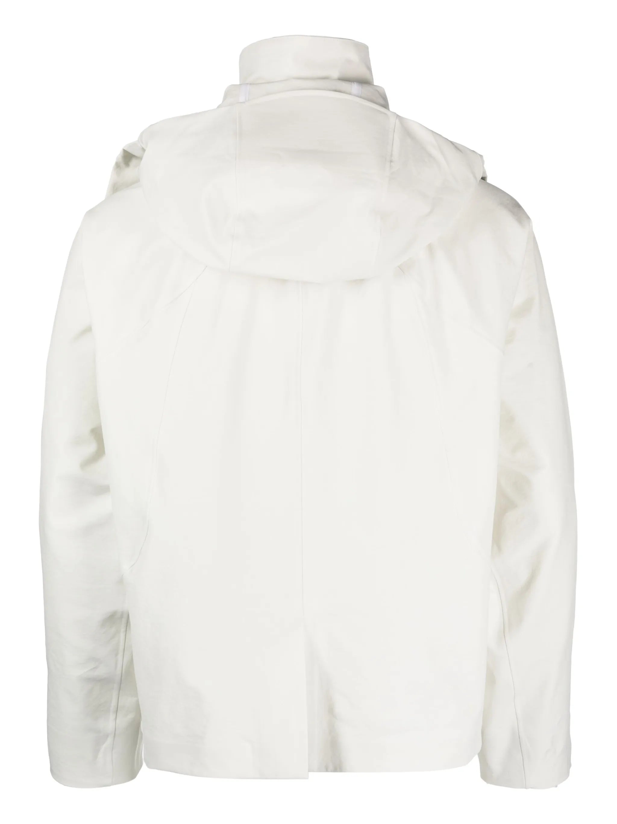 water-repellent detachable-hood jacket