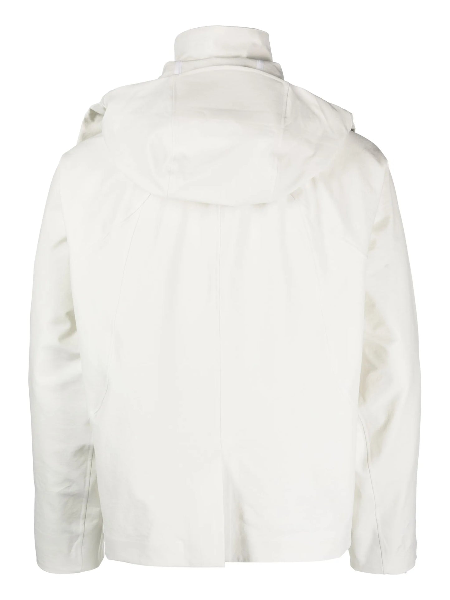 water-repellent detachable-hood jacket