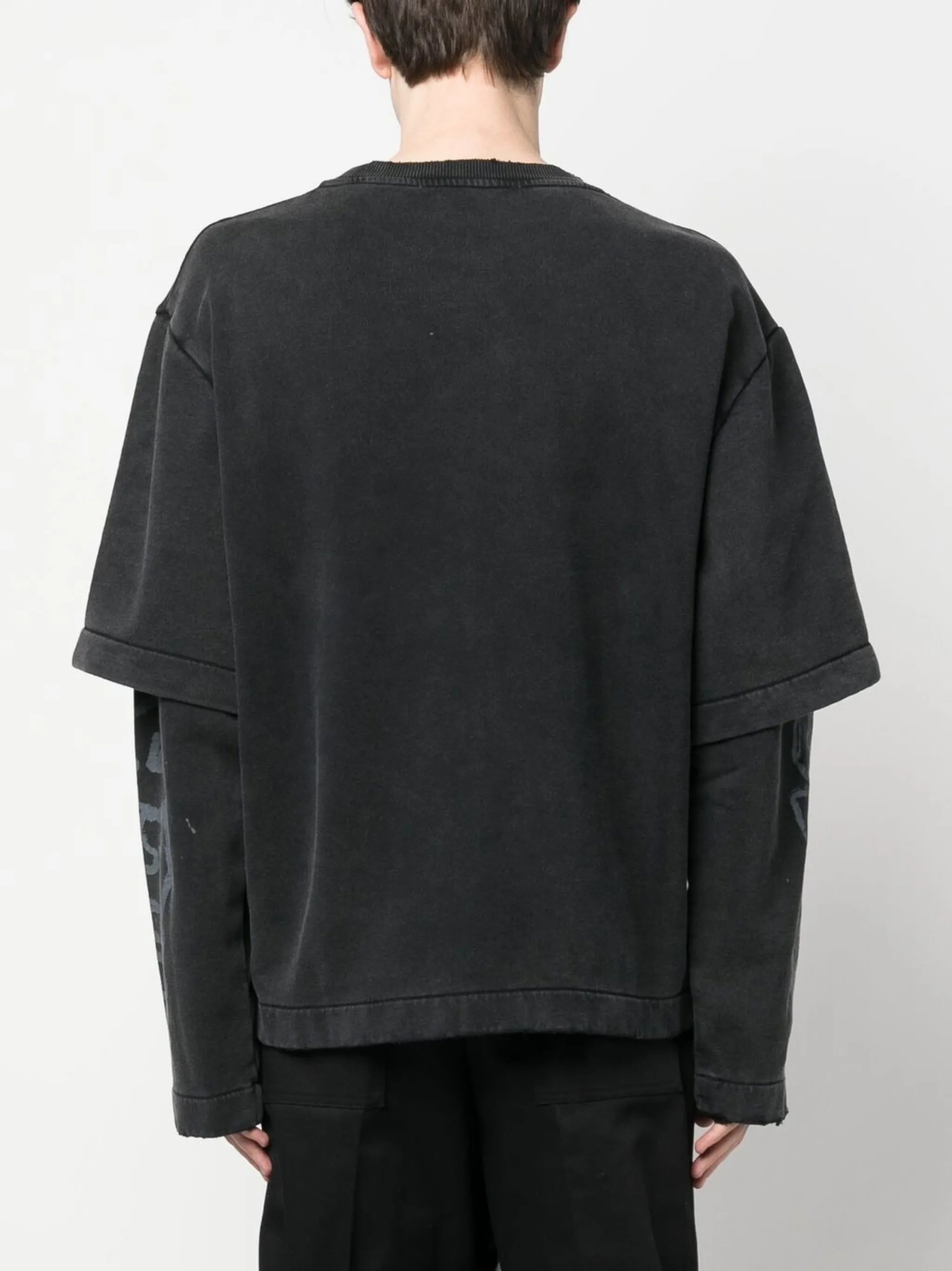 graphic-print sweatshirt