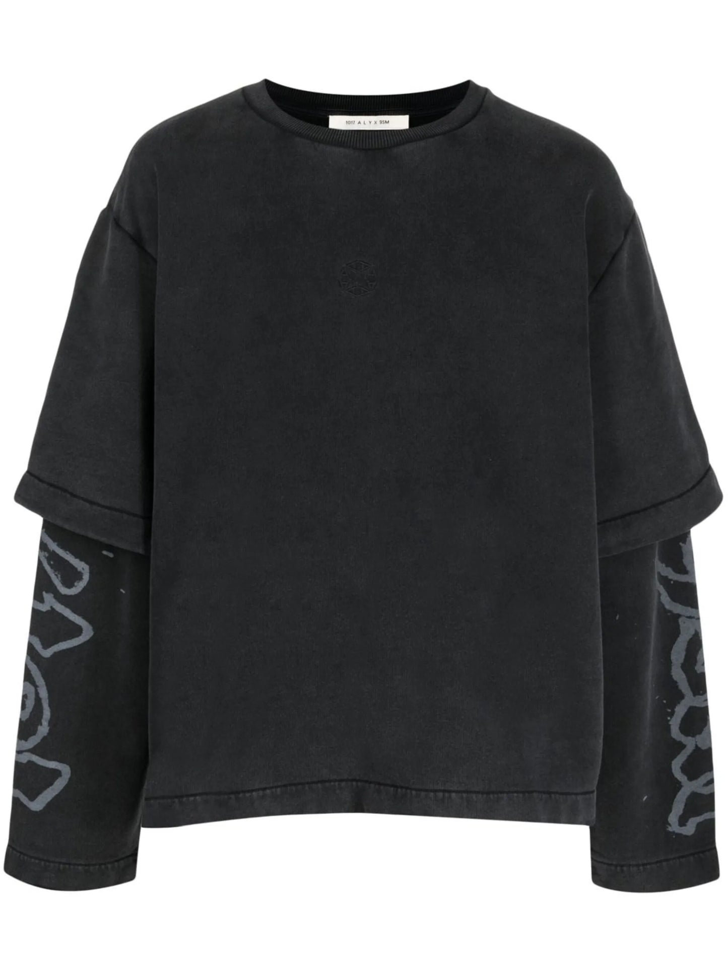 graphic-print sweatshirt