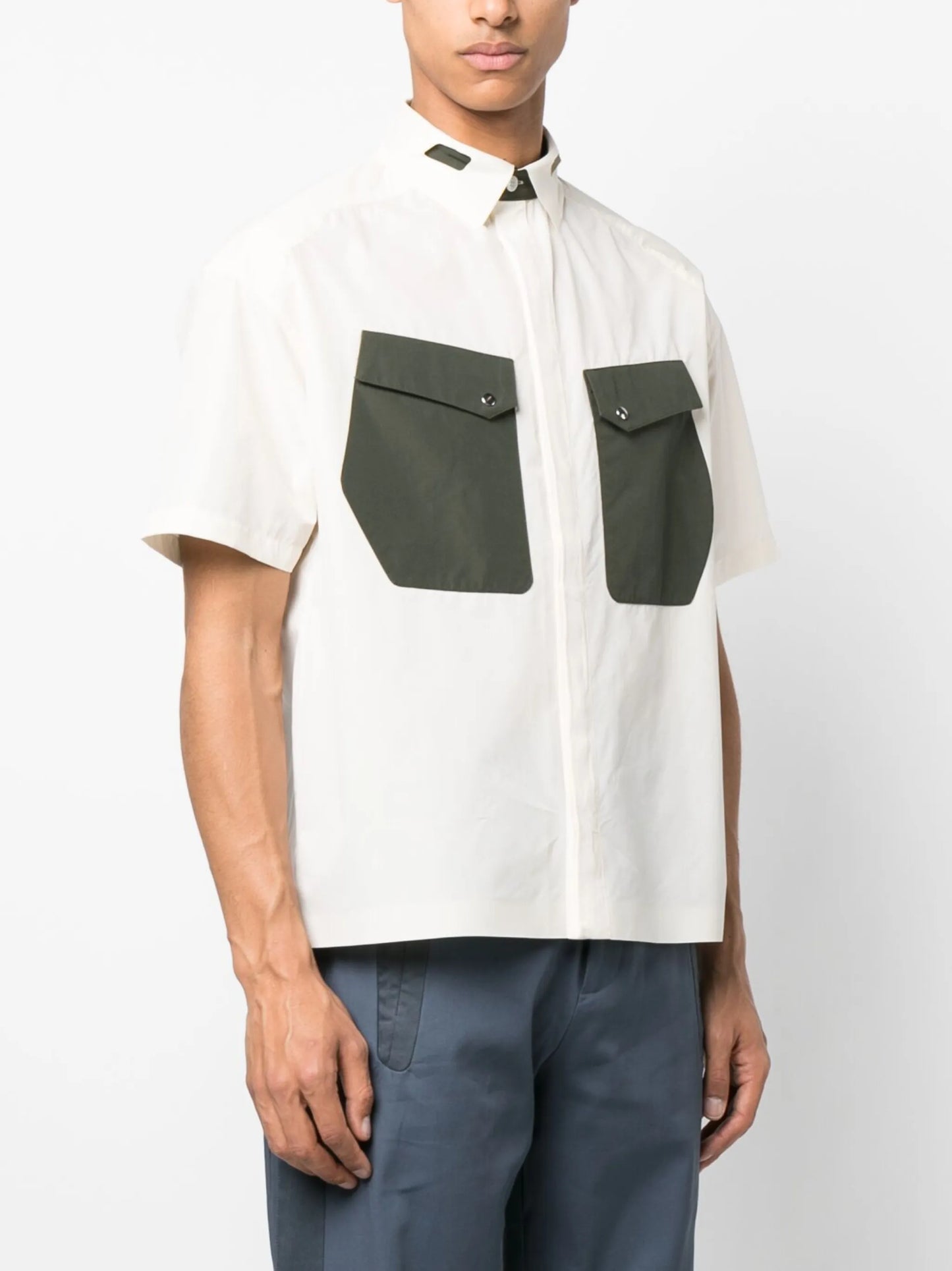 Cauter chest-pocket shirt
