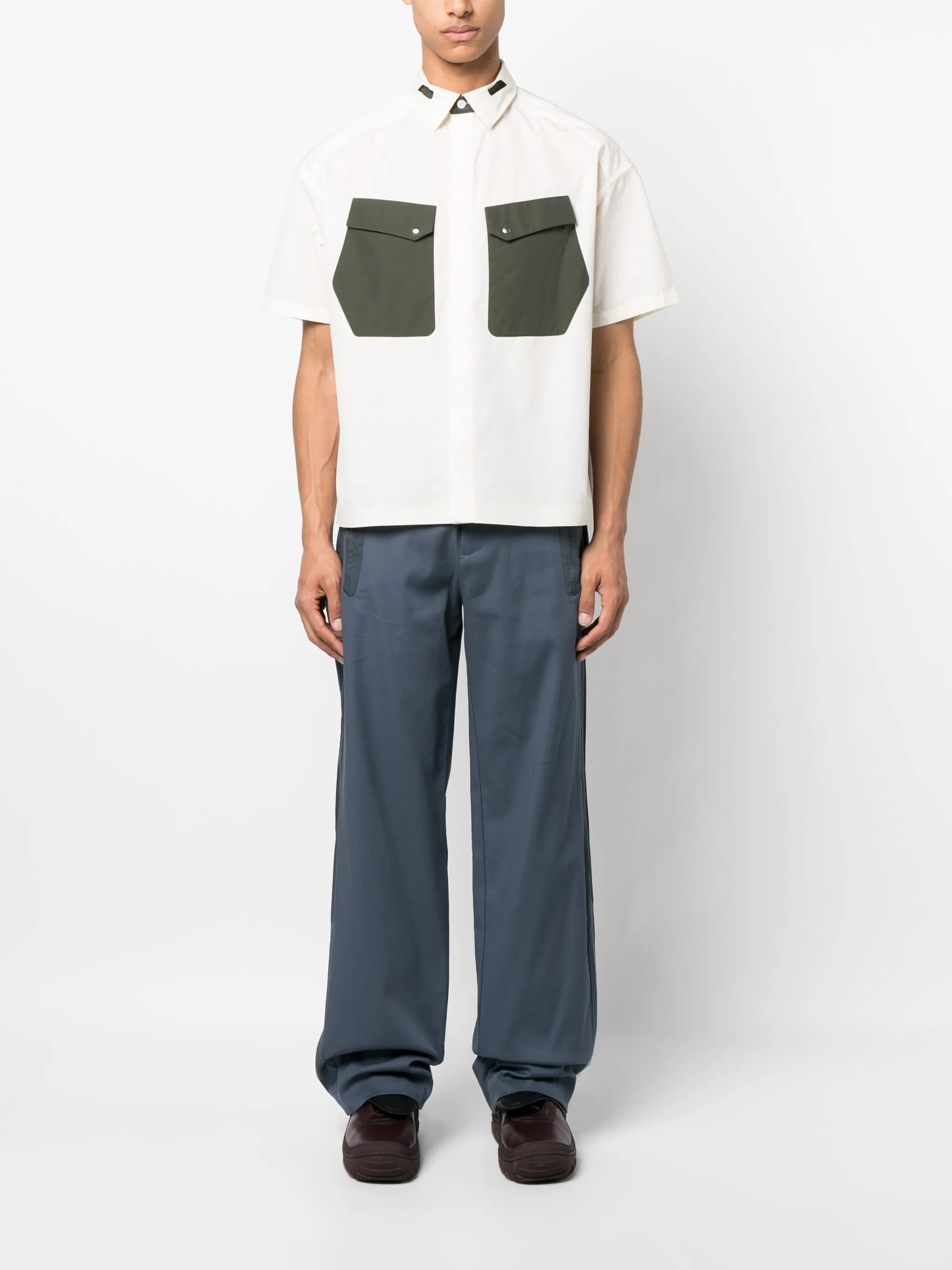 Cauter chest-pocket shirt