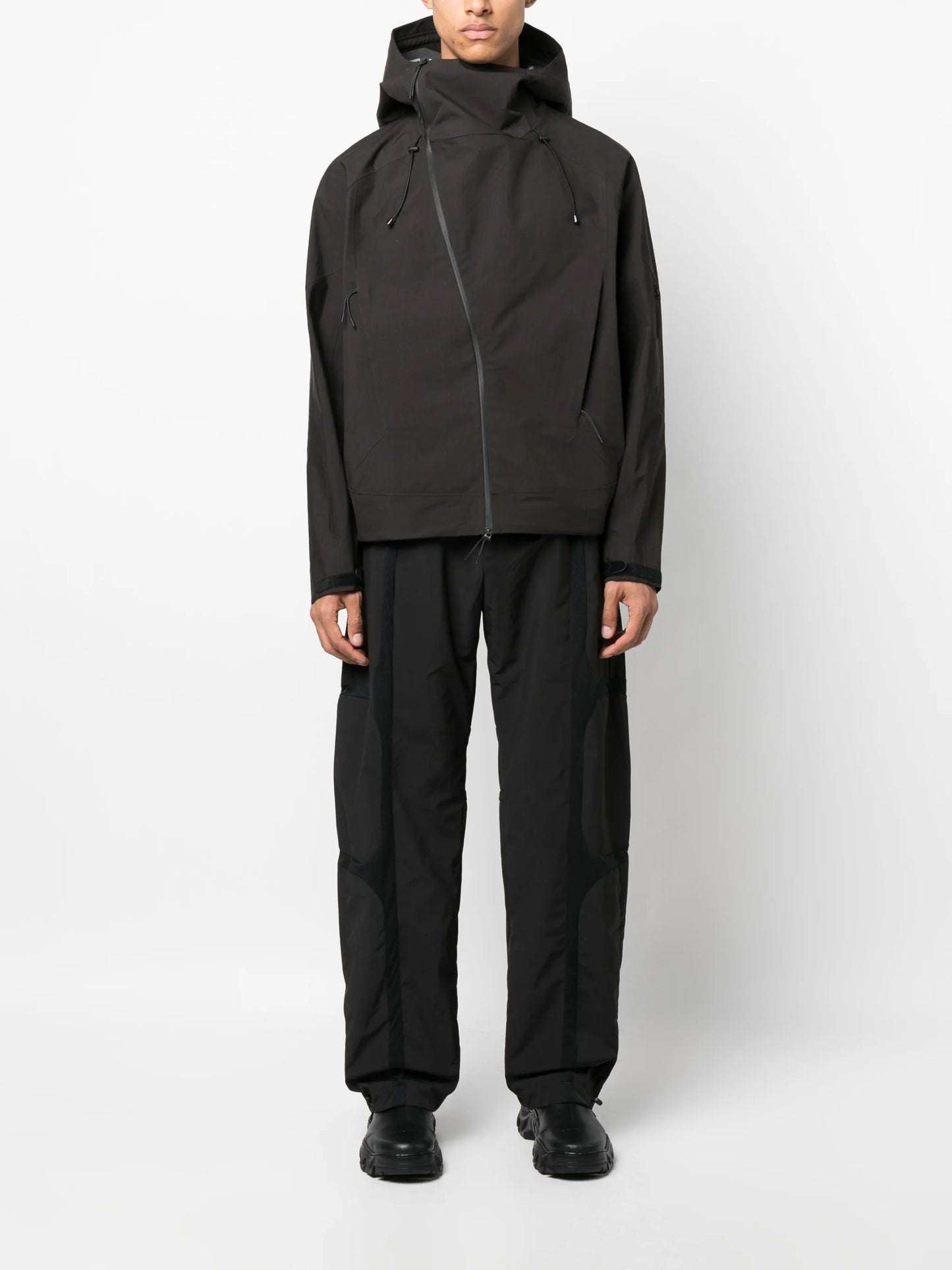 Torrent drawstring hooded jacket