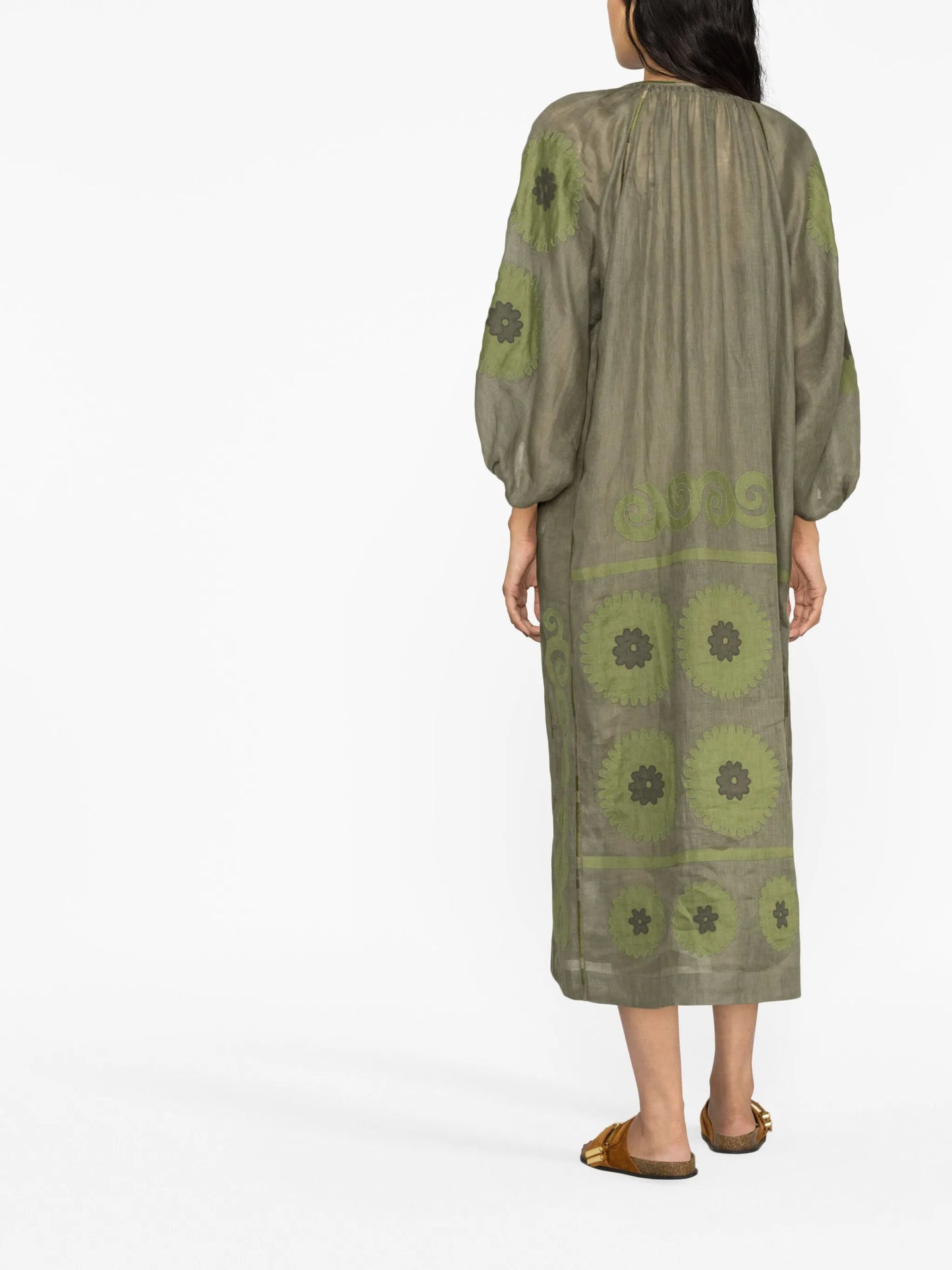 Siam mid-length dress