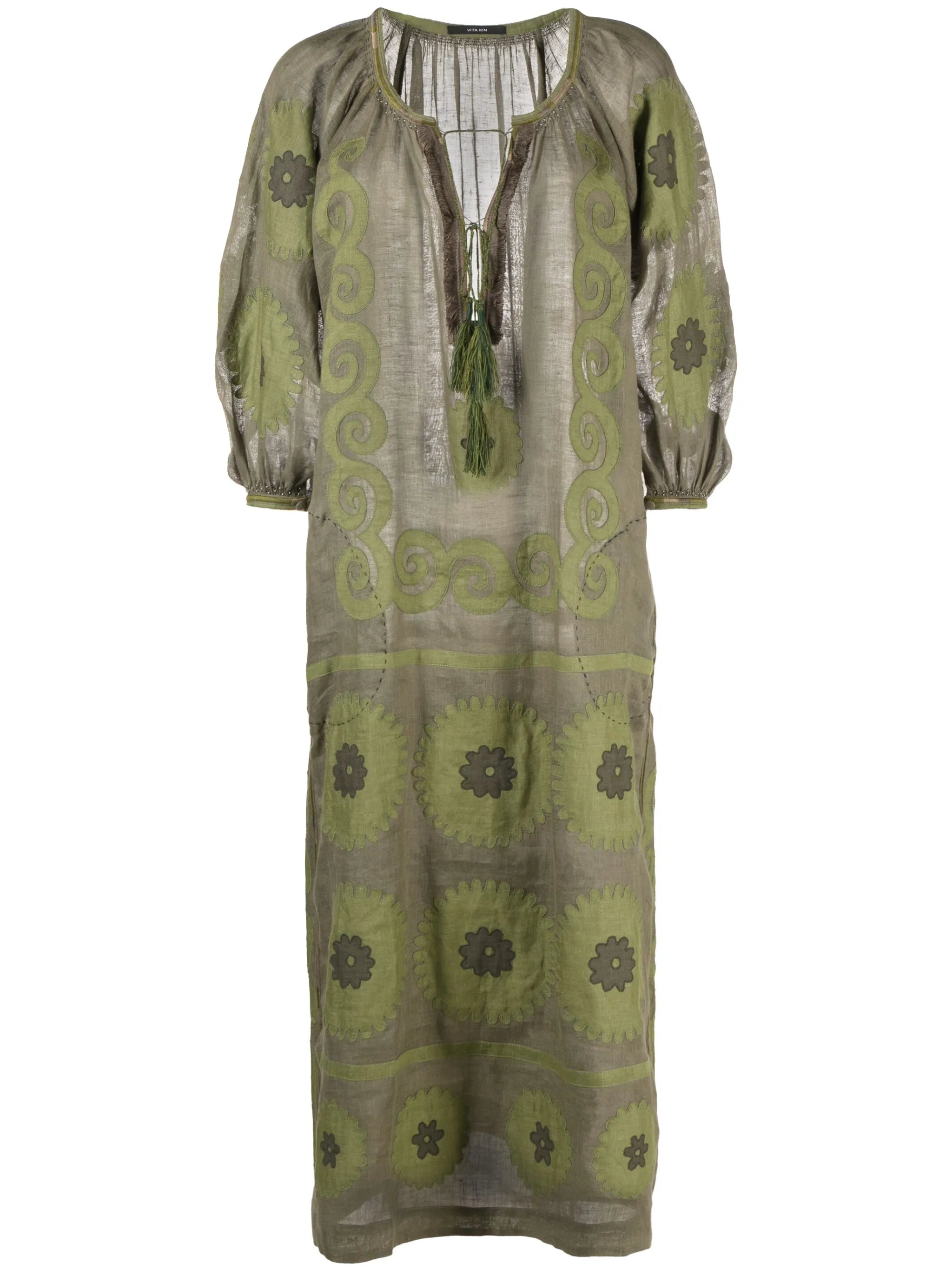 Siam mid-length dress