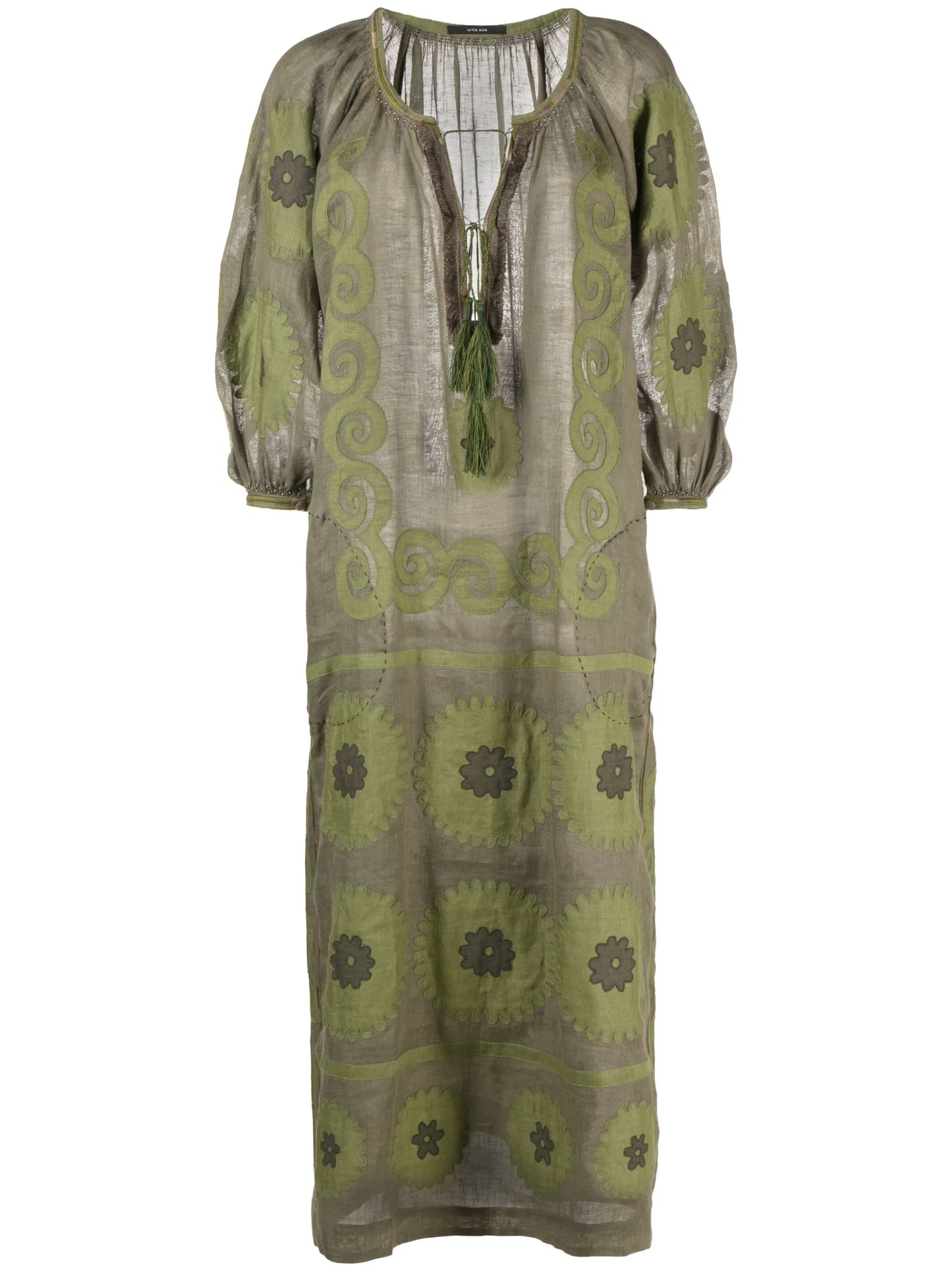 Siam mid-length dress