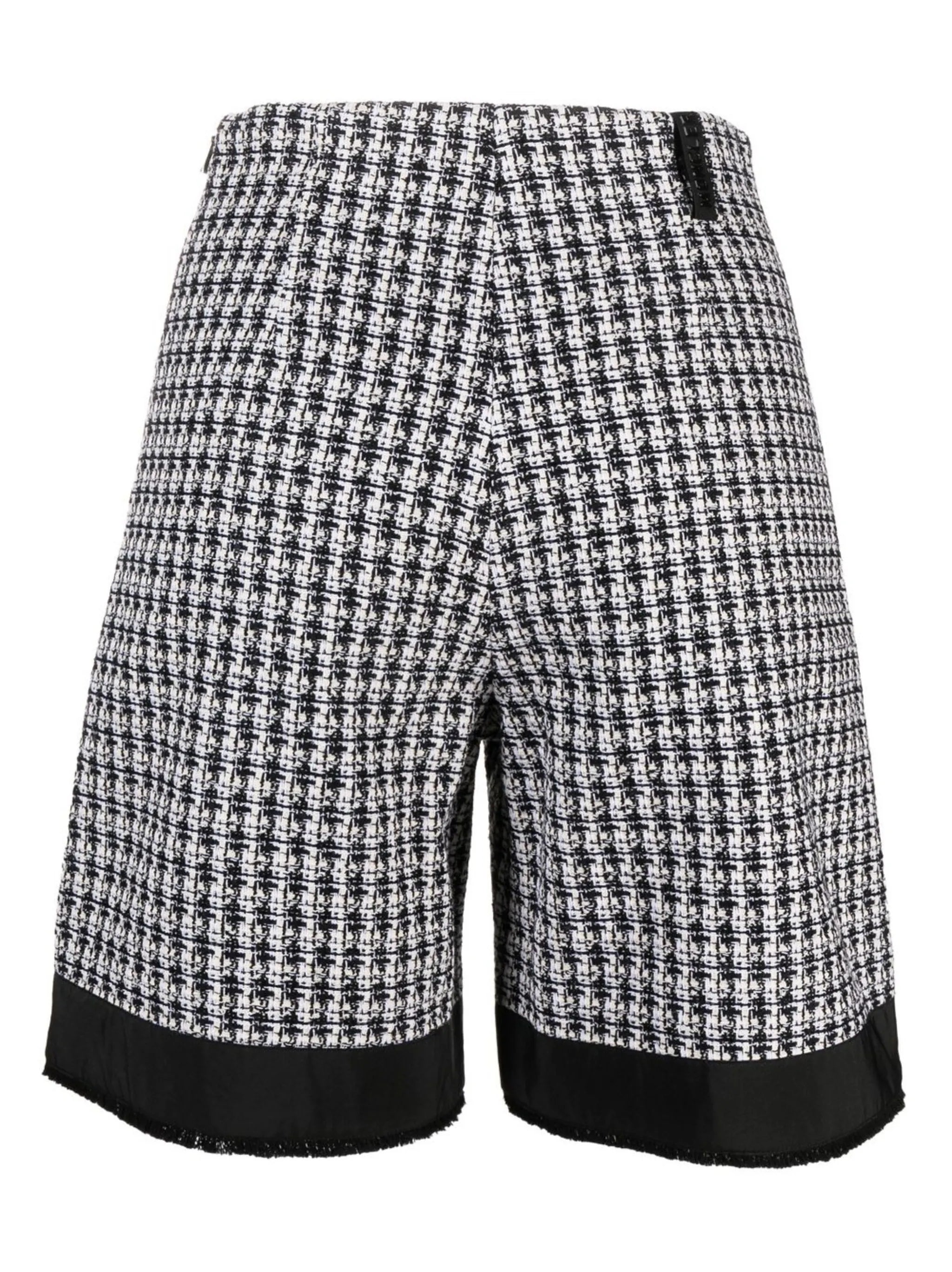high-waisted tailored shorts