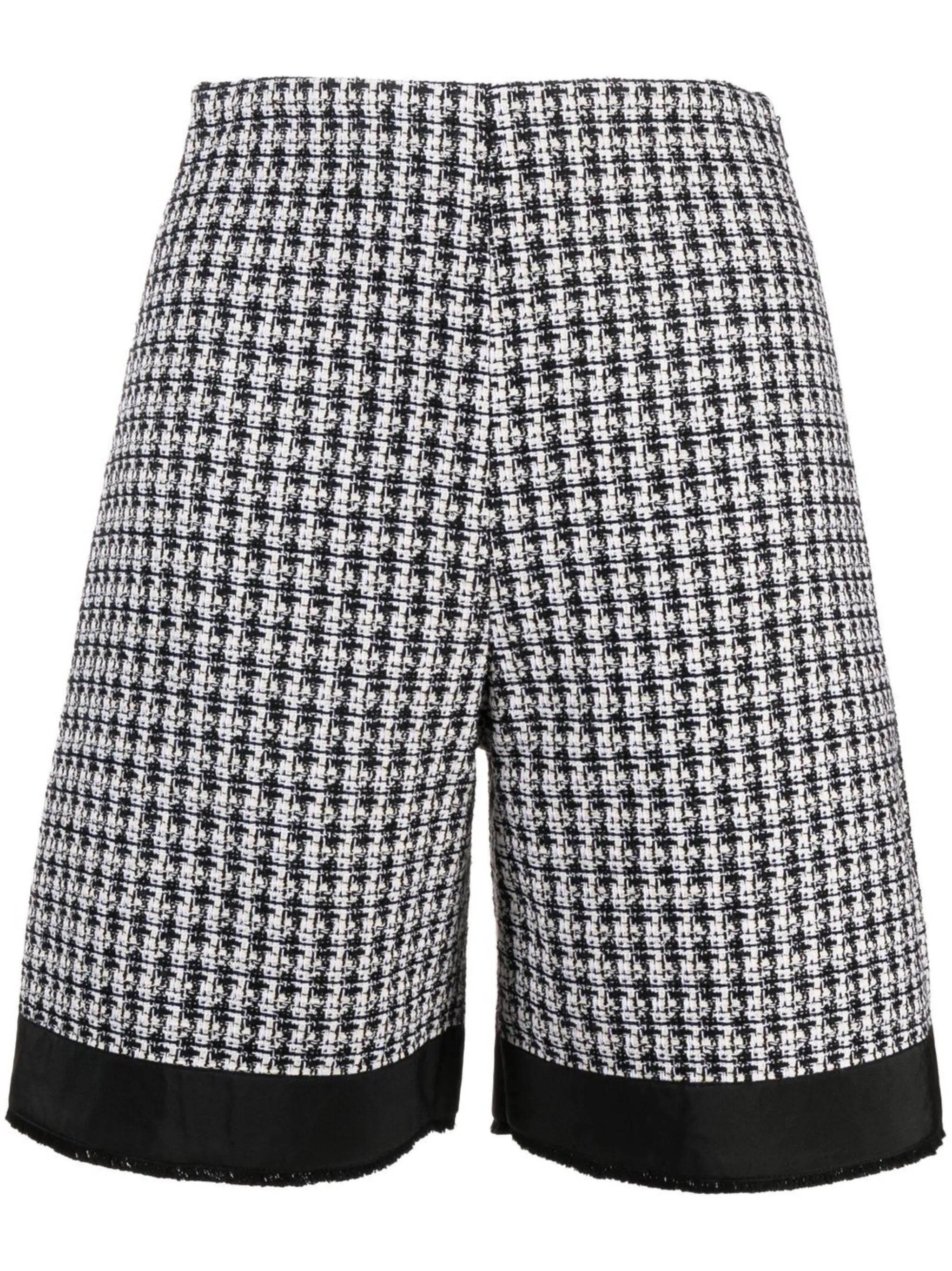 high-waisted tailored shorts