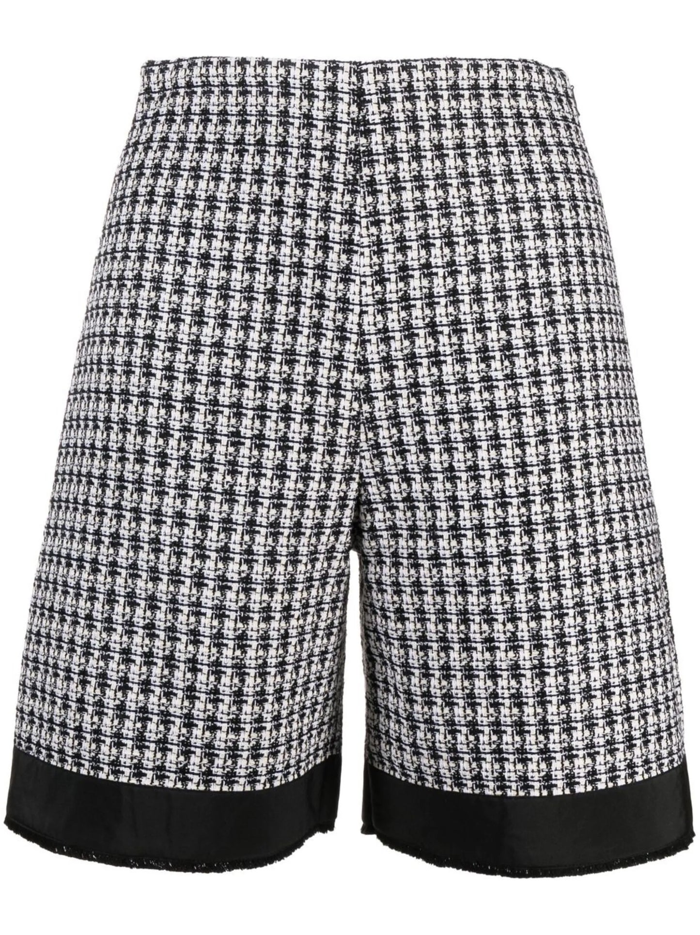 high-waisted tailored shorts