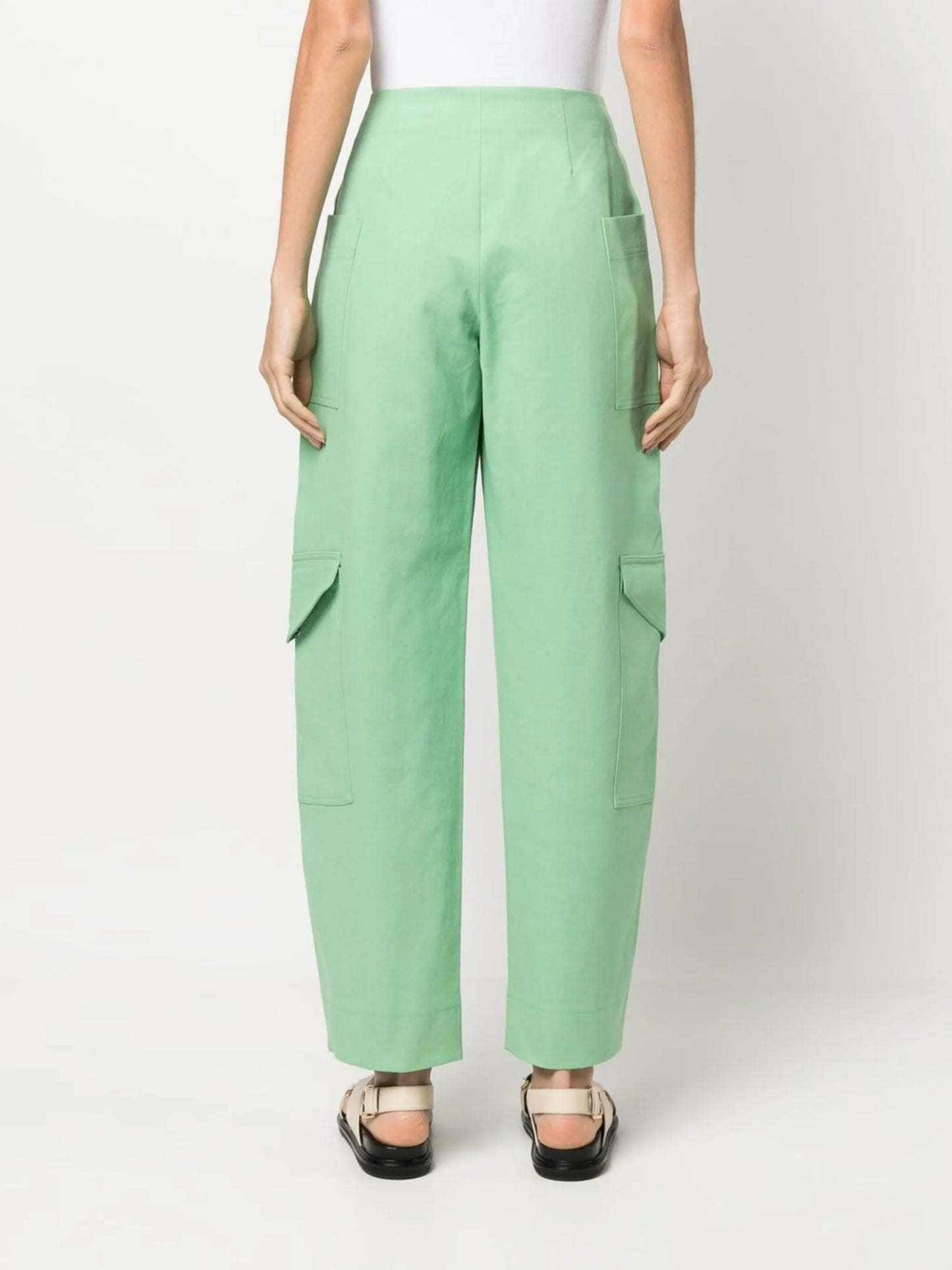 tapered cargo trousers