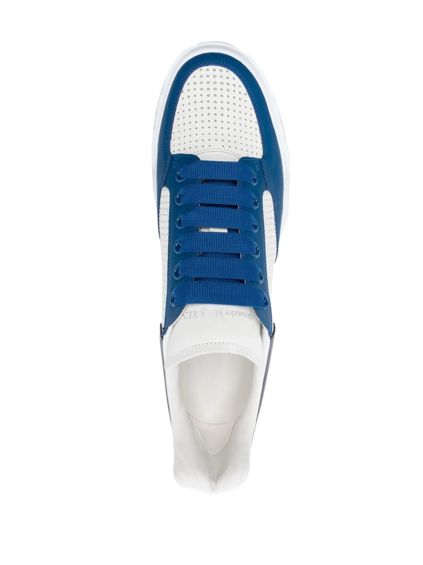 leather low-top sneakers