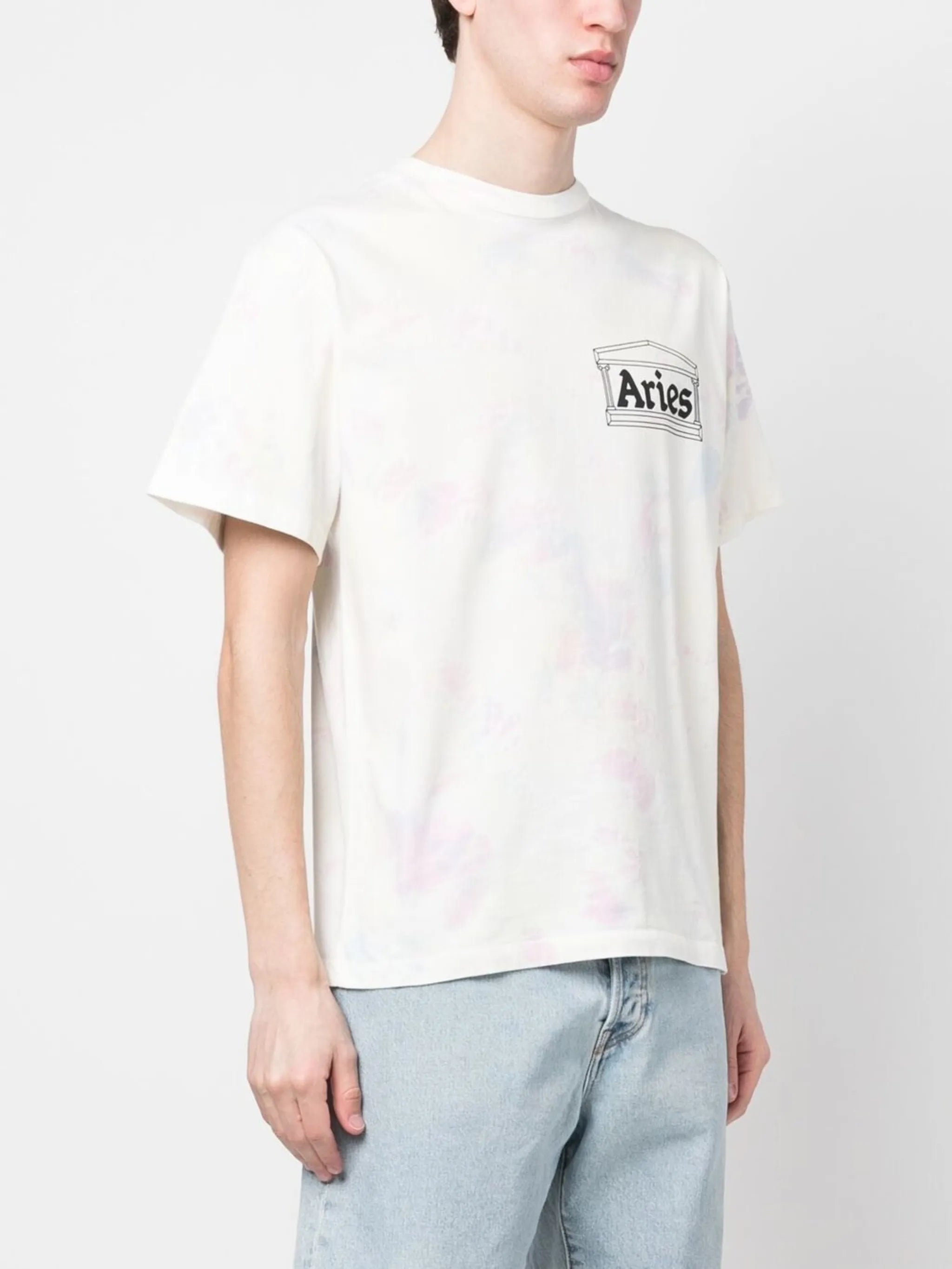 logo-print detail T-shirt