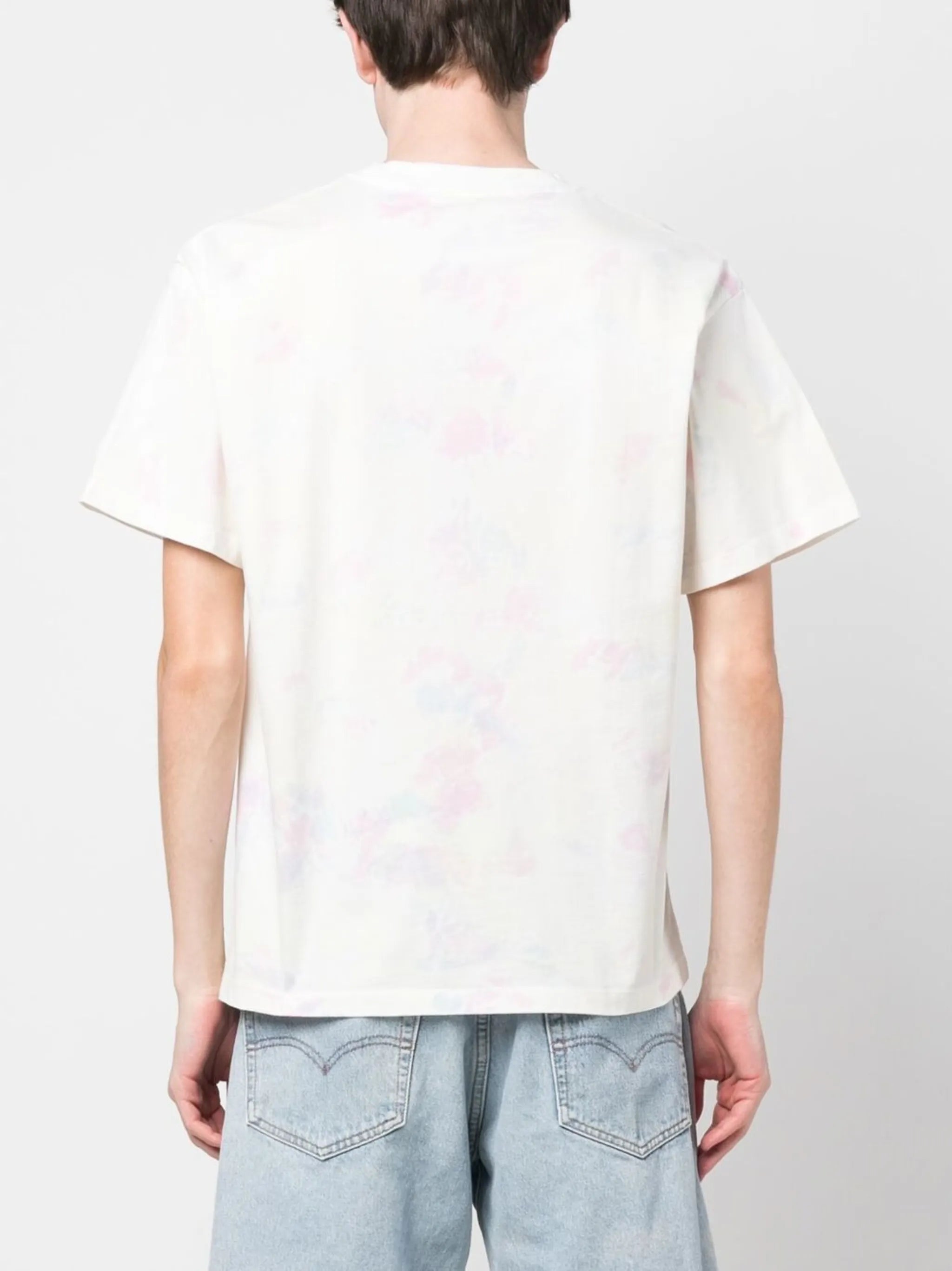 logo-print detail T-shirt