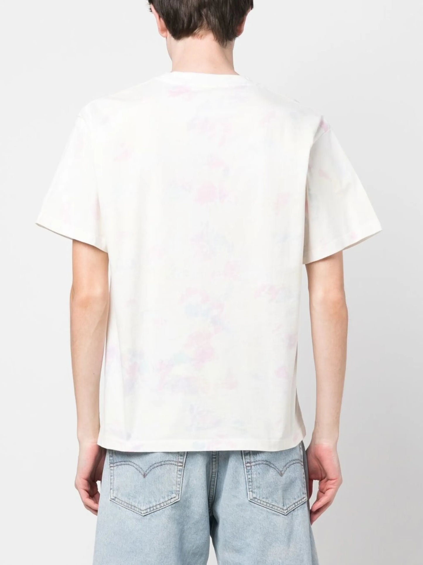logo-print detail T-shirt