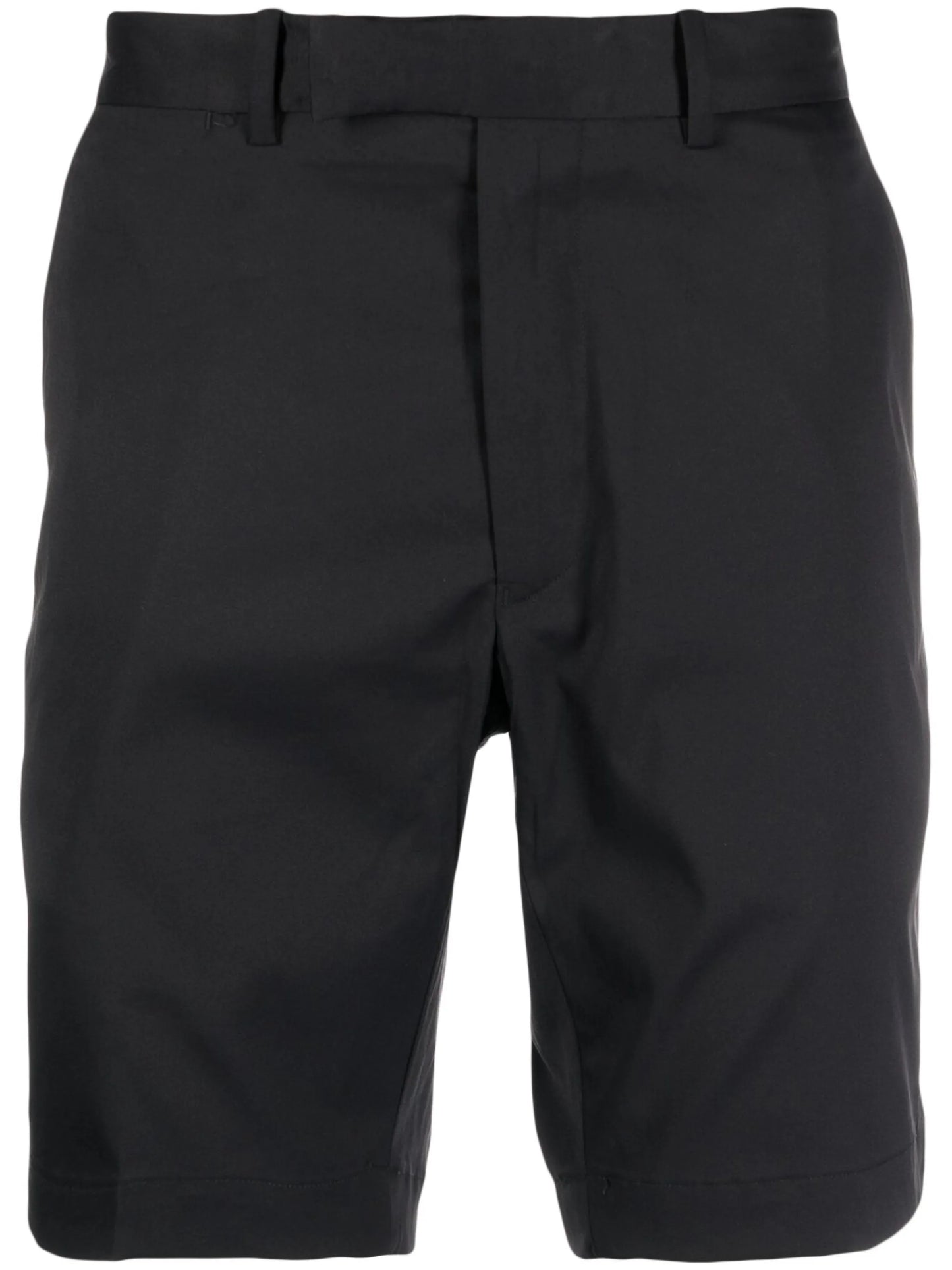 off-centre tailored shorts