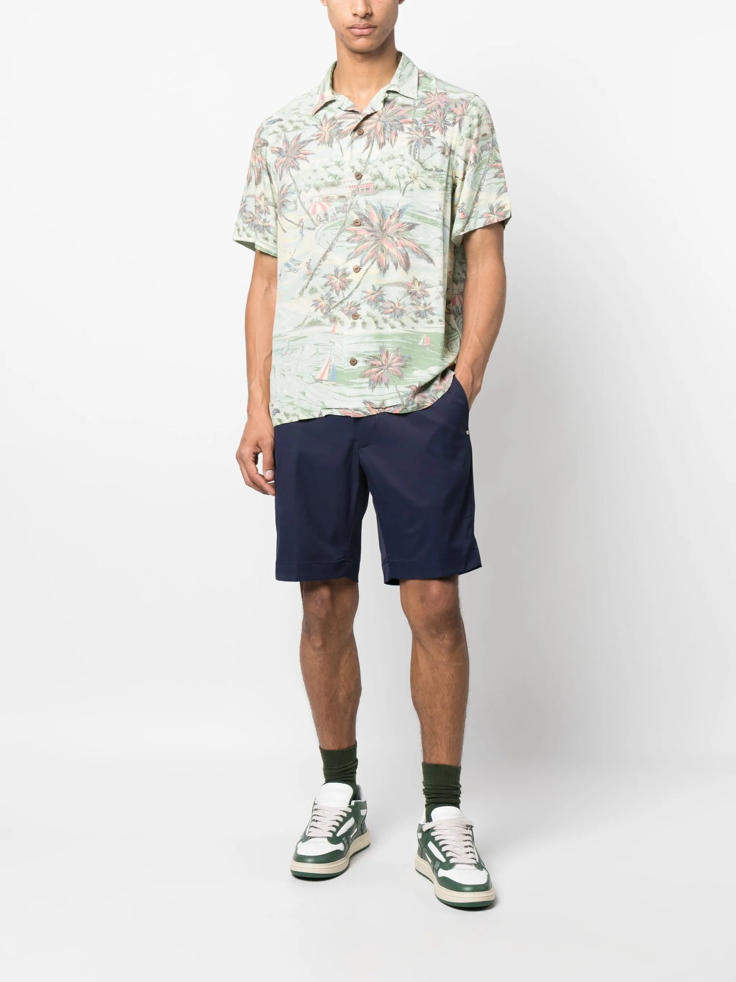twill golf shorts