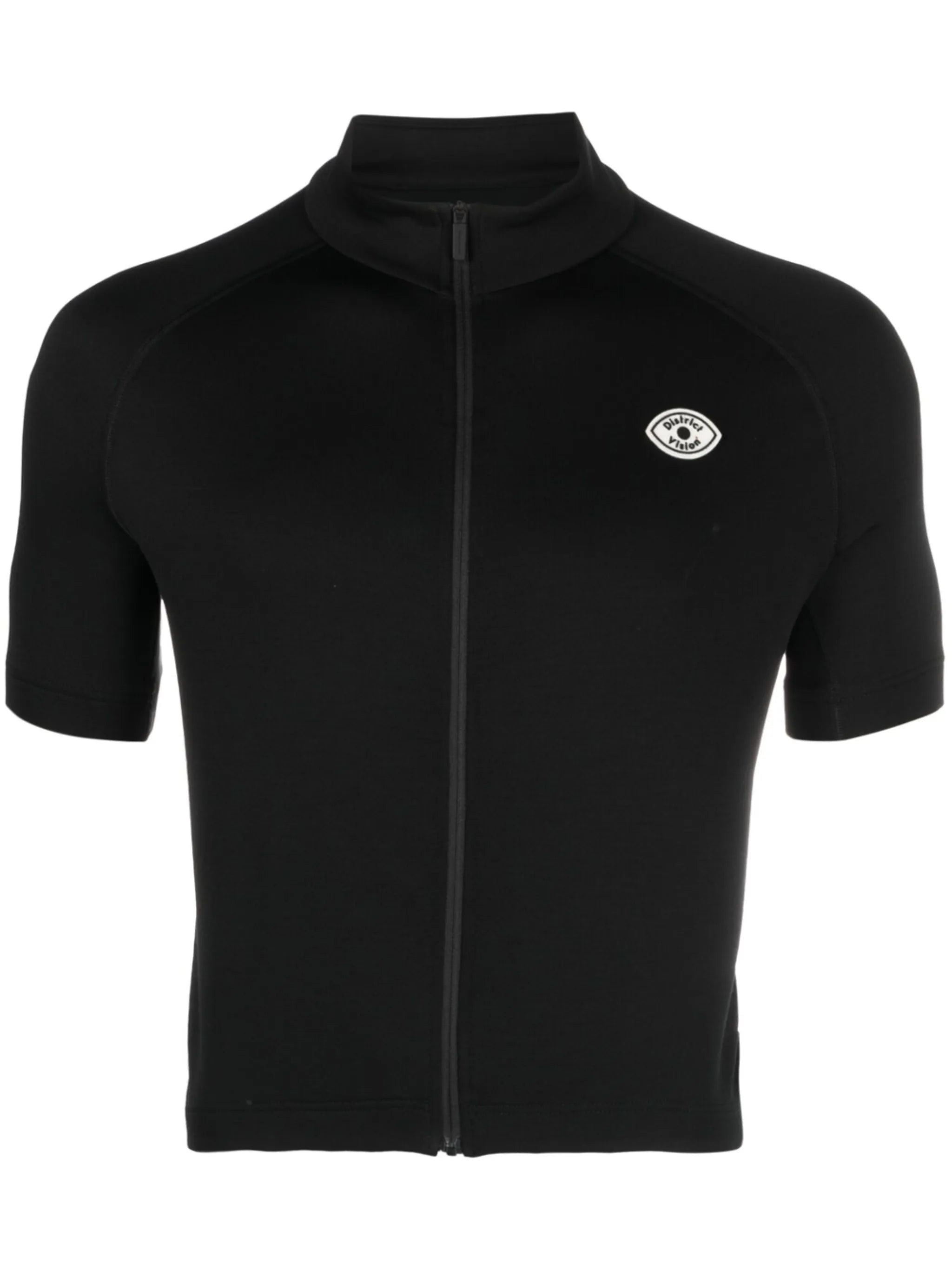 logo-patch cycling vest