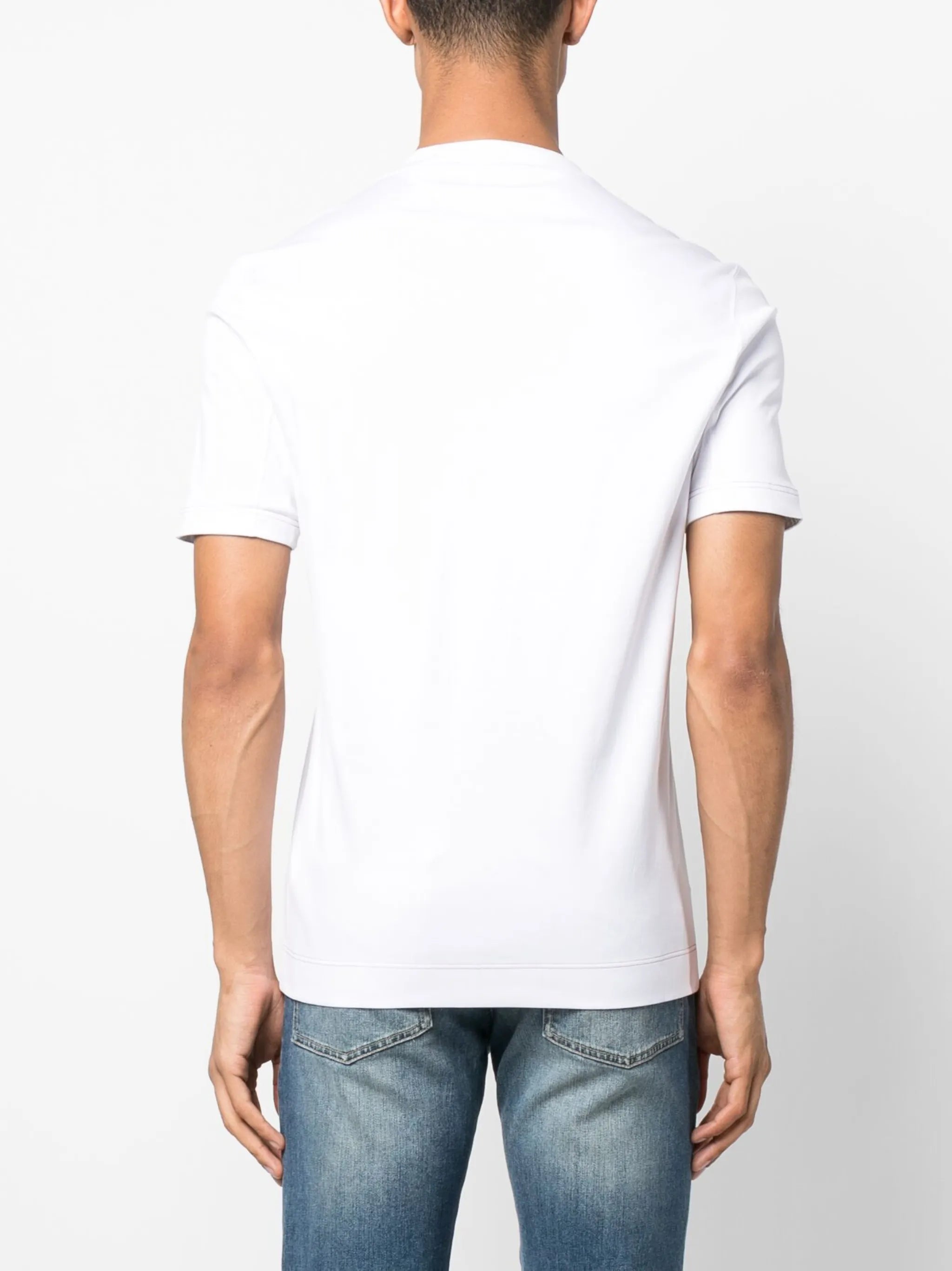 logo-print cotton T-shirt