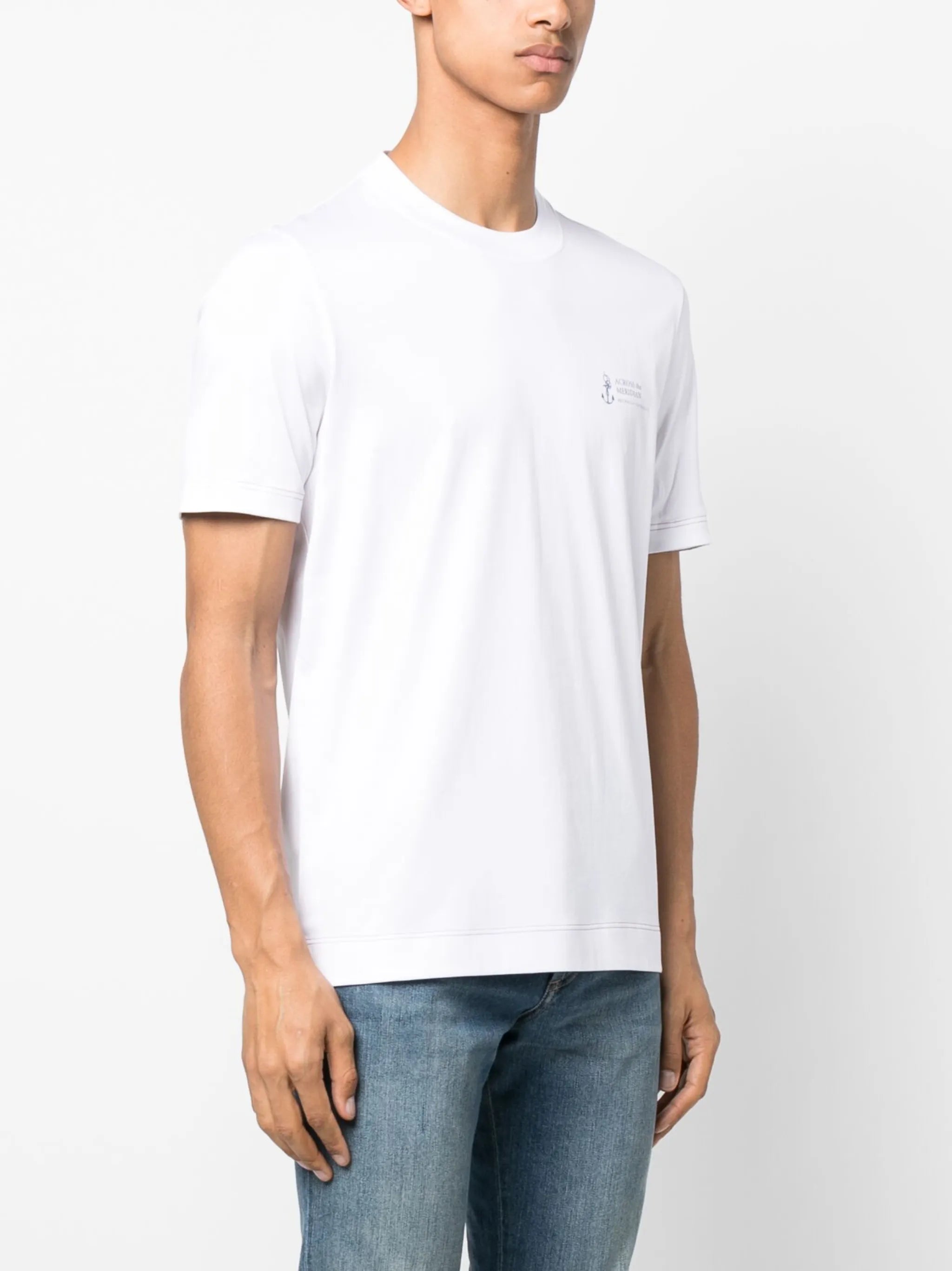 logo-print cotton T-shirt