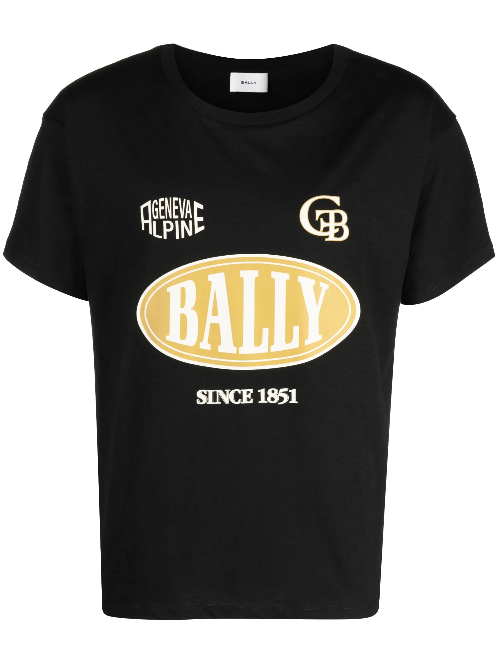 logo-print cotton T-shirt