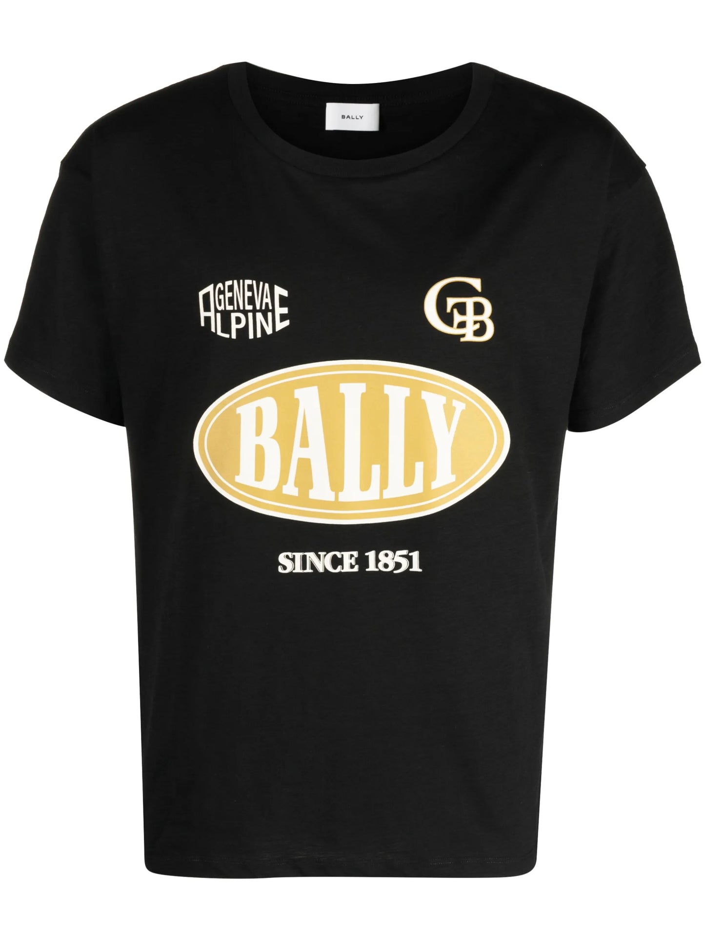 logo-print cotton T-shirt