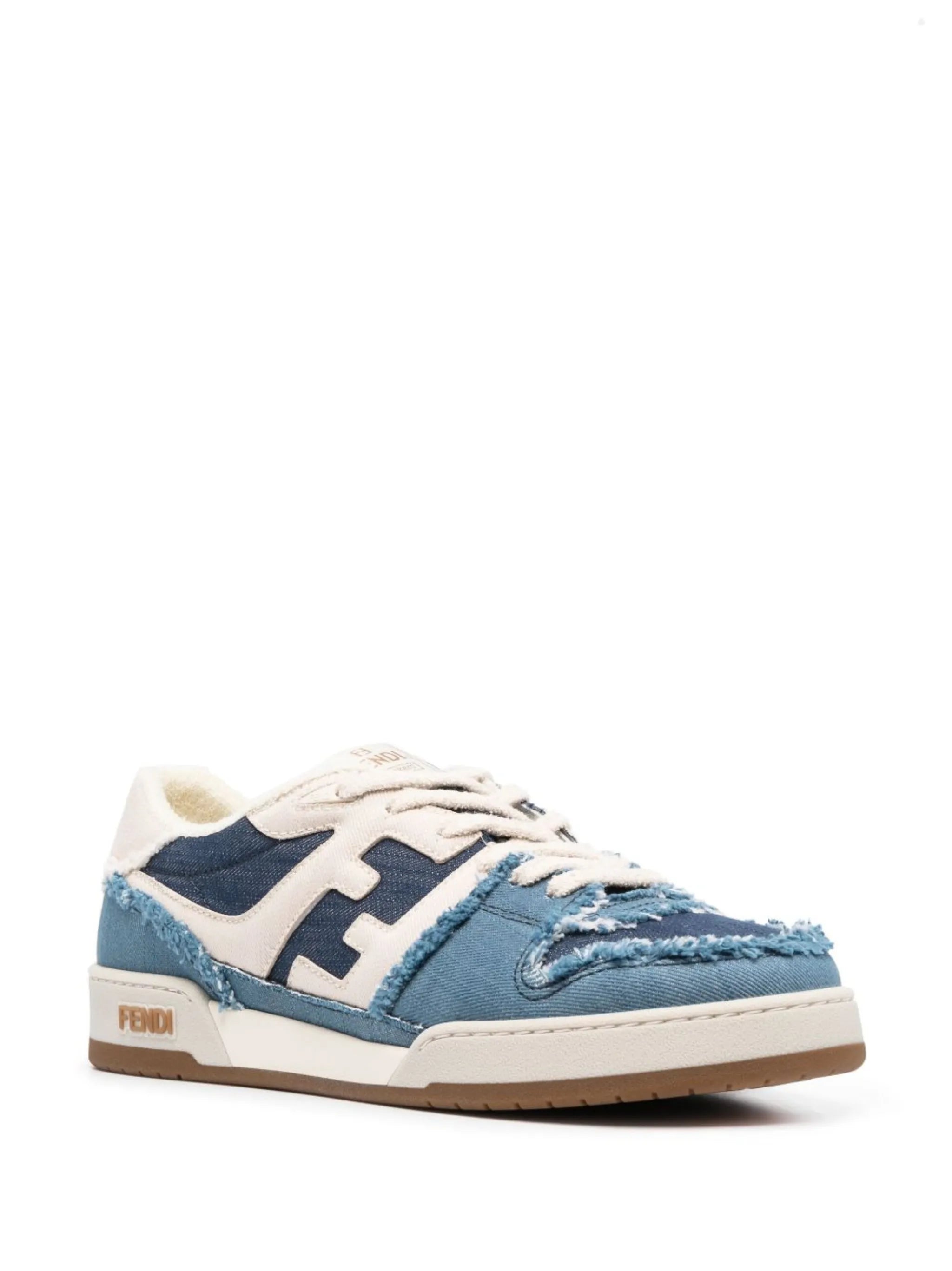 Fendi Match denim sneakers