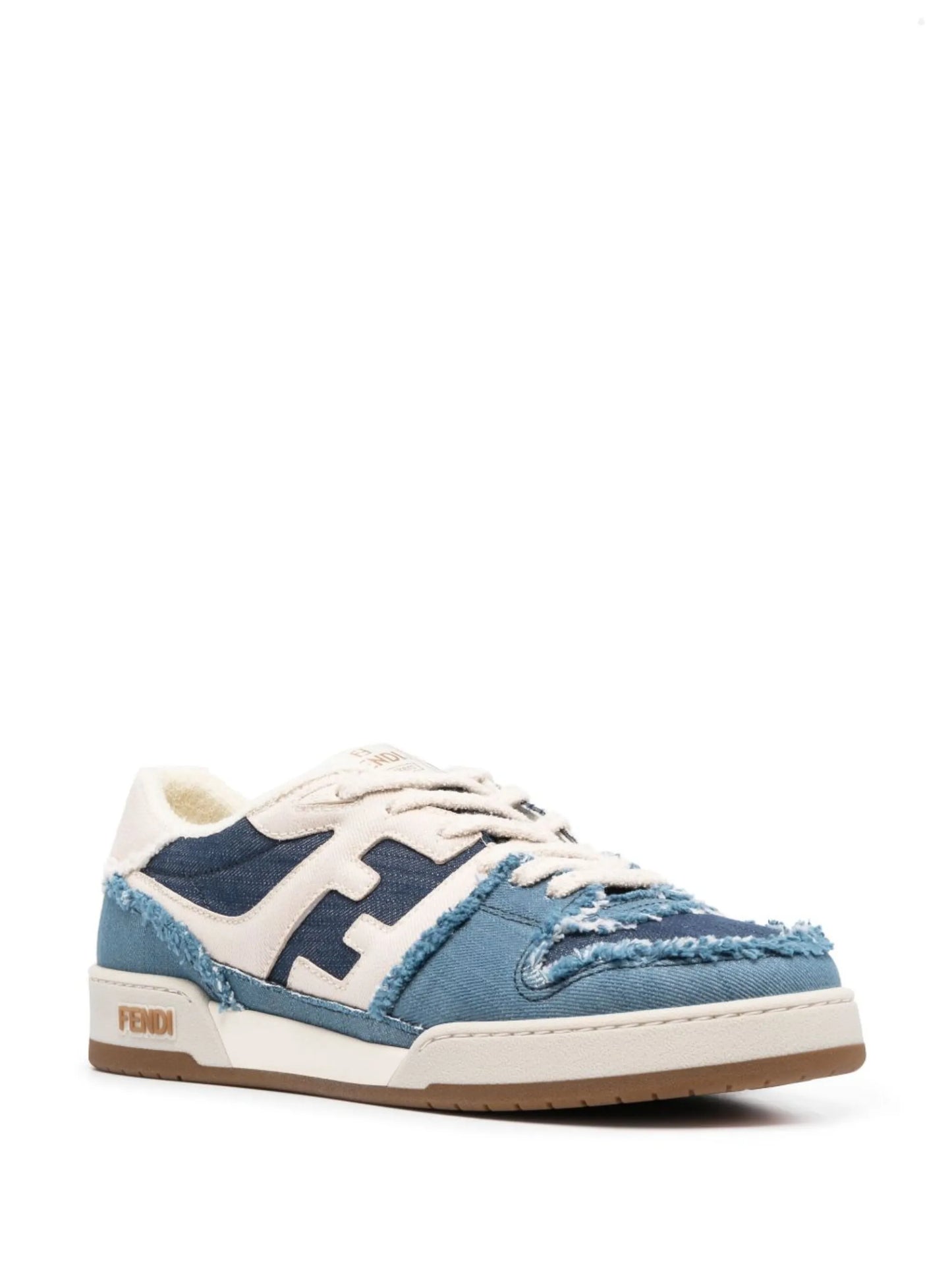 Fendi Match denim sneakers
