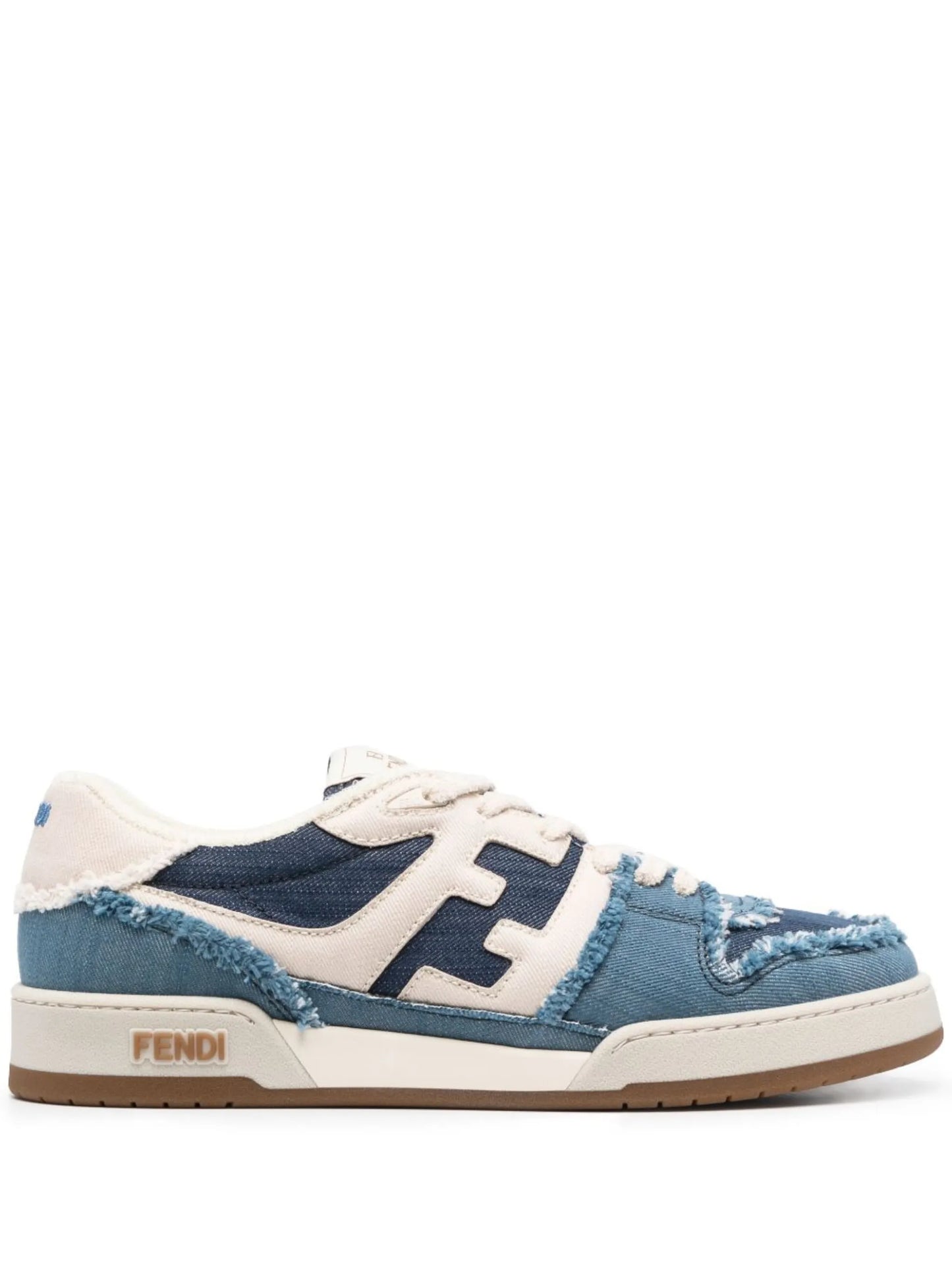 Fendi Match denim sneakers
