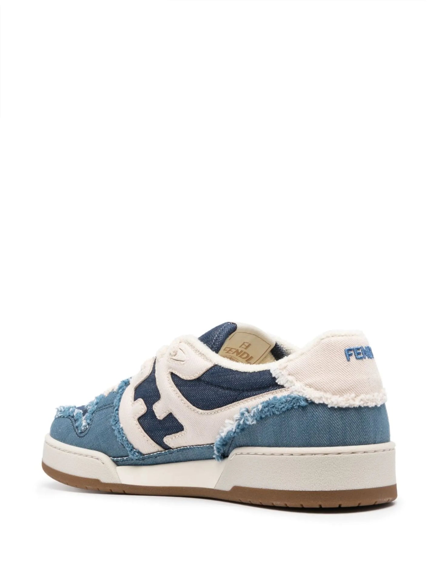 Fendi Match denim sneakers
