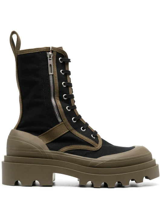 lace-up boots
