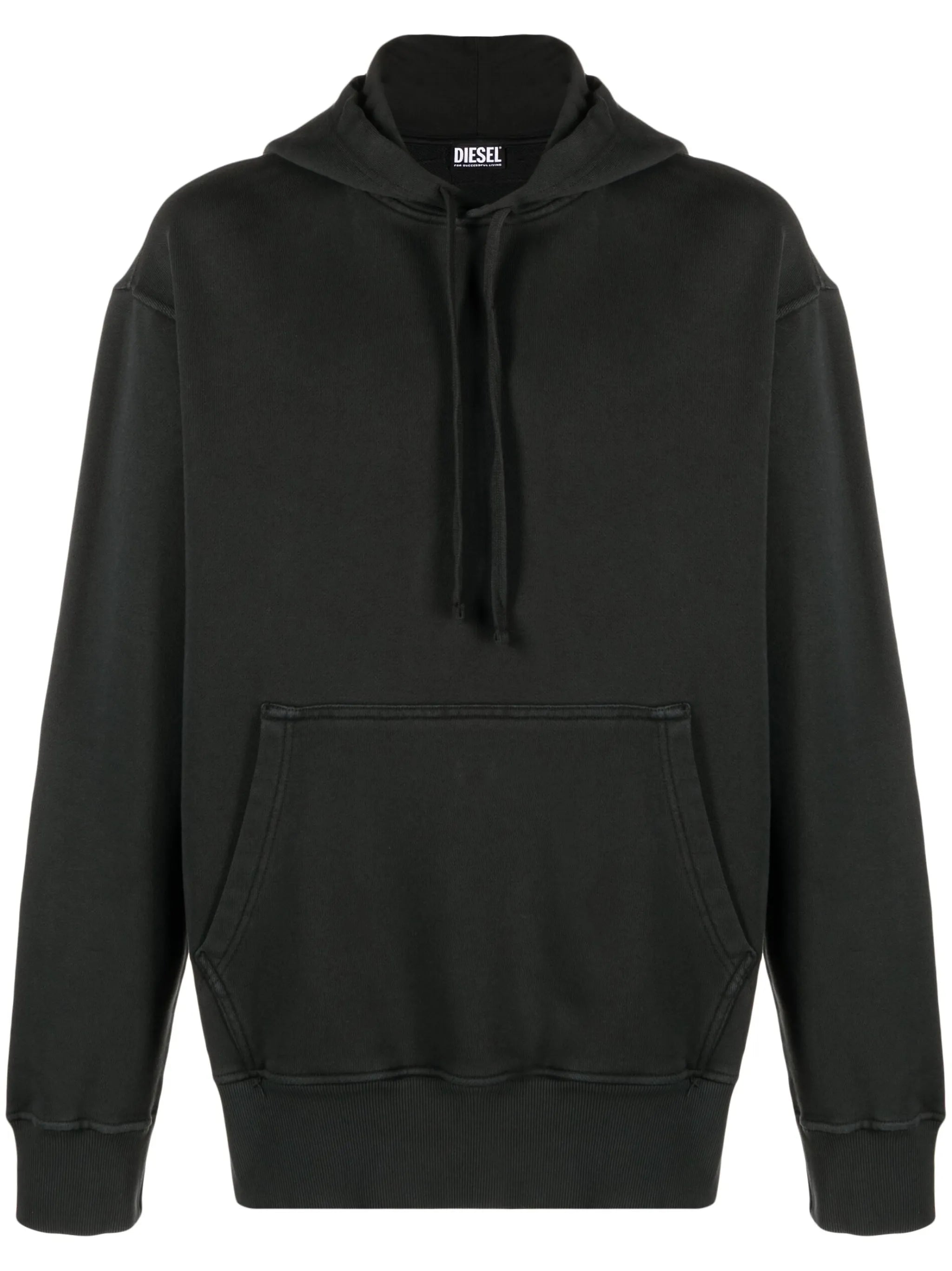 cotton long-sleeved hoodie