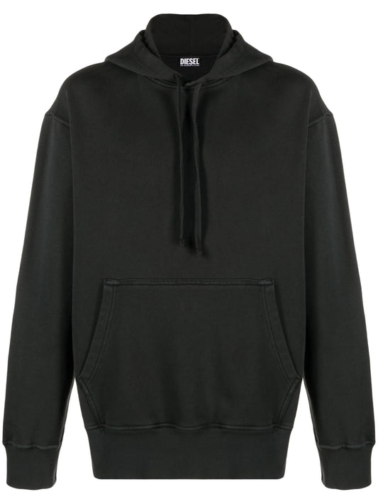cotton long-sleeved hoodie