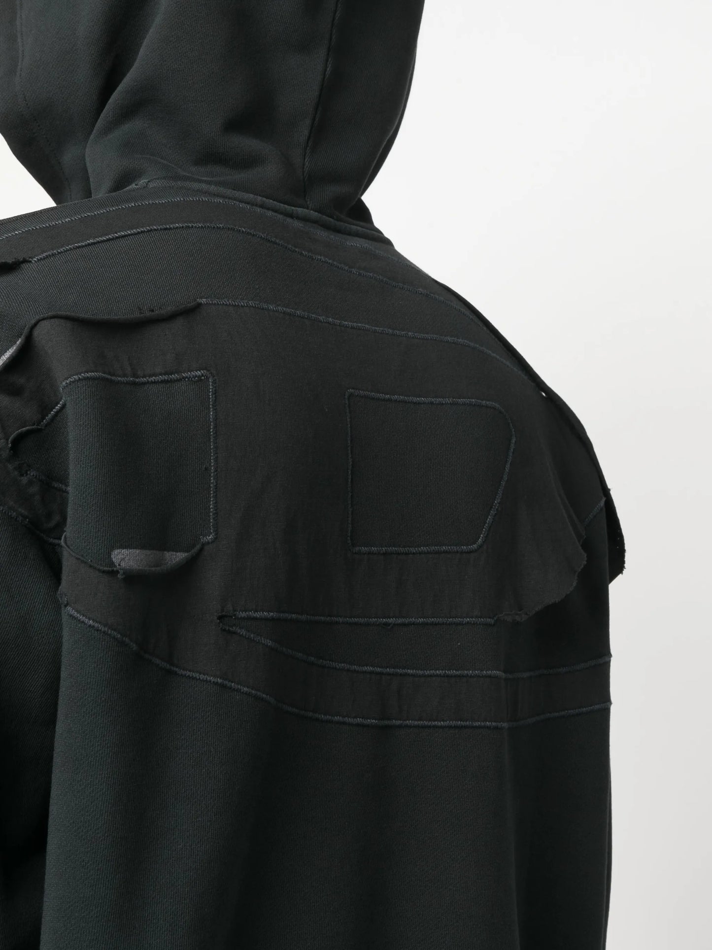 cotton long-sleeved hoodie
