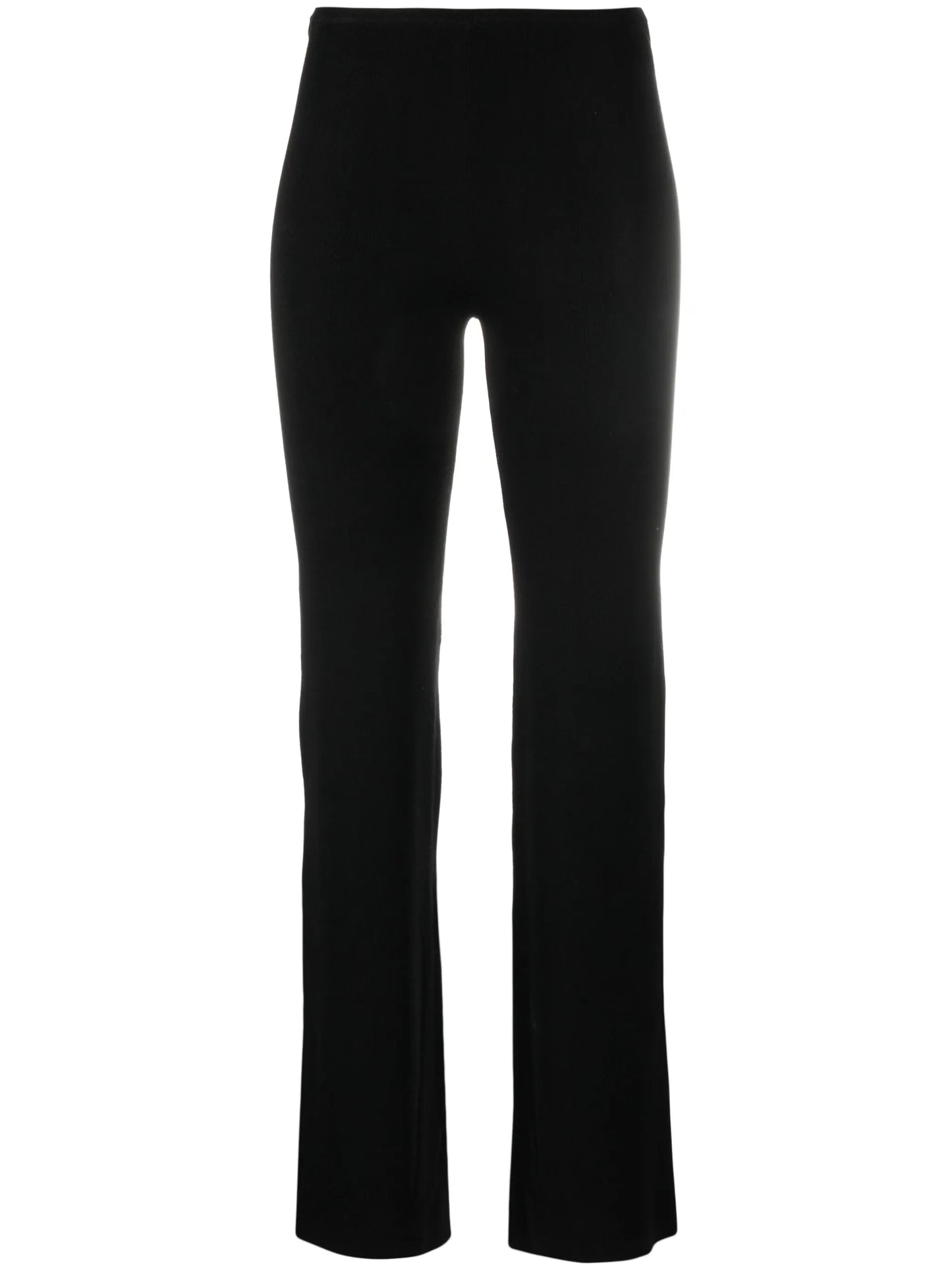 mid-rise cropped trousers