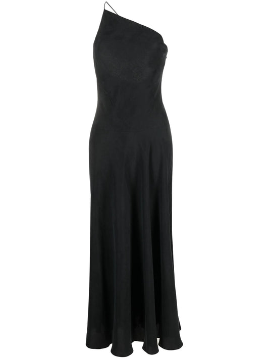 asymmetric maxi dress