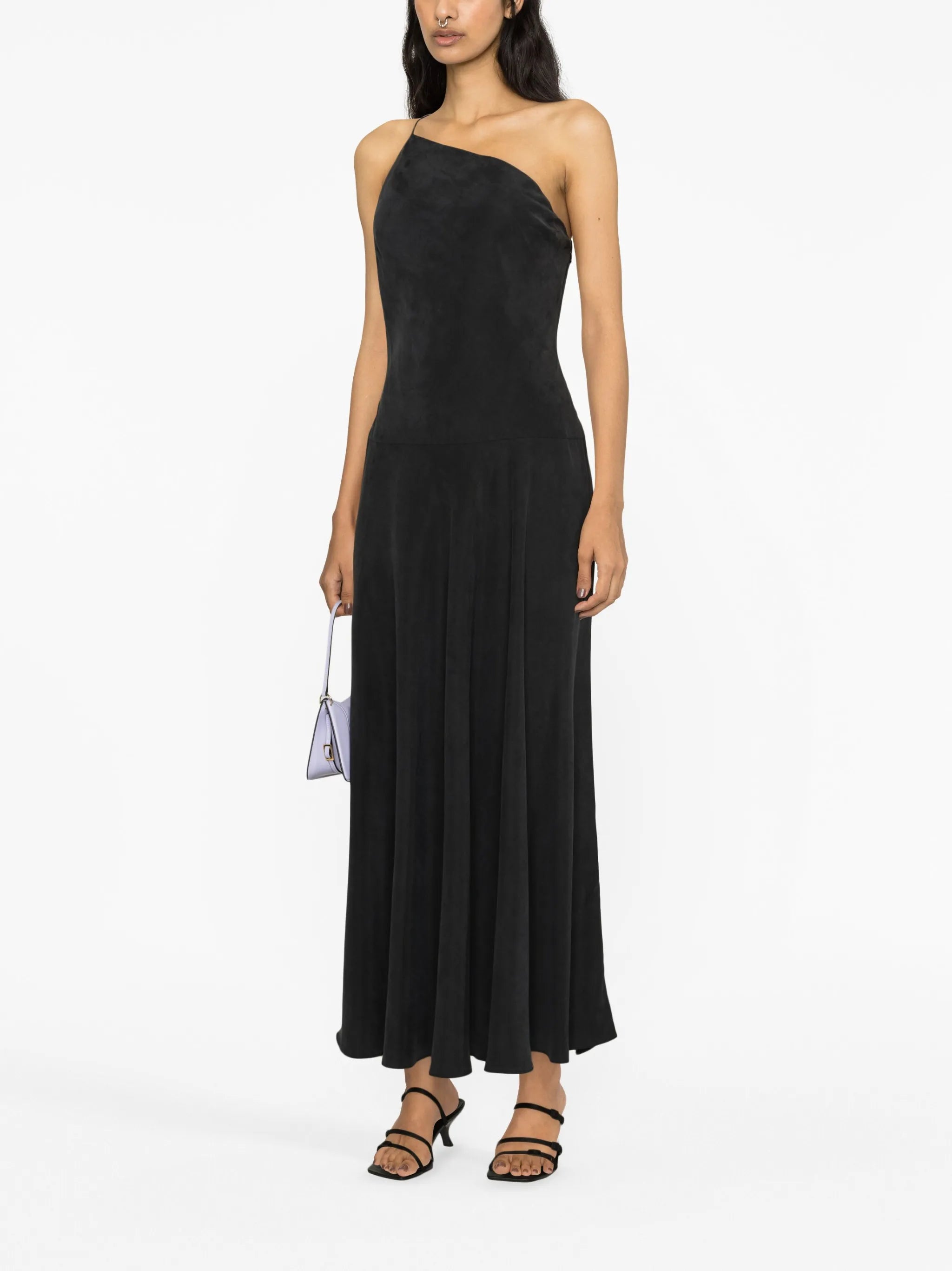 asymmetric maxi dress
