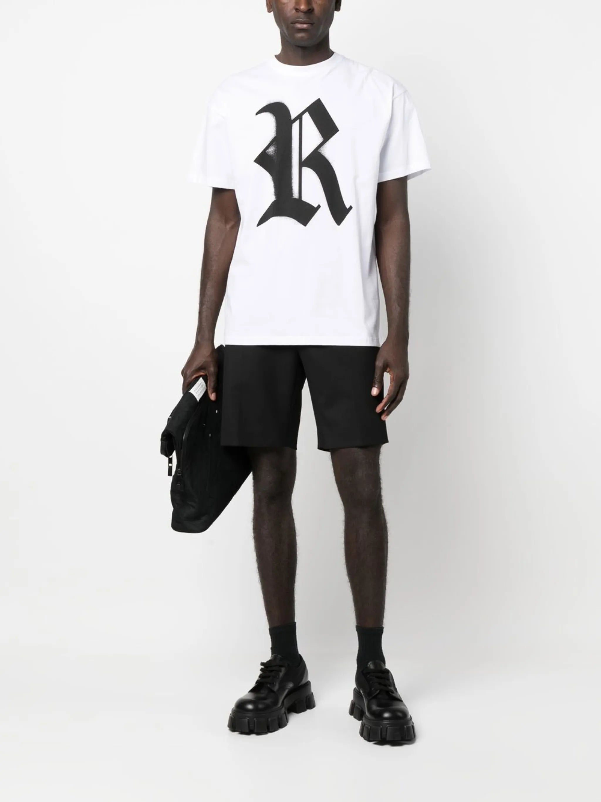 logo-print cotton T-shirt