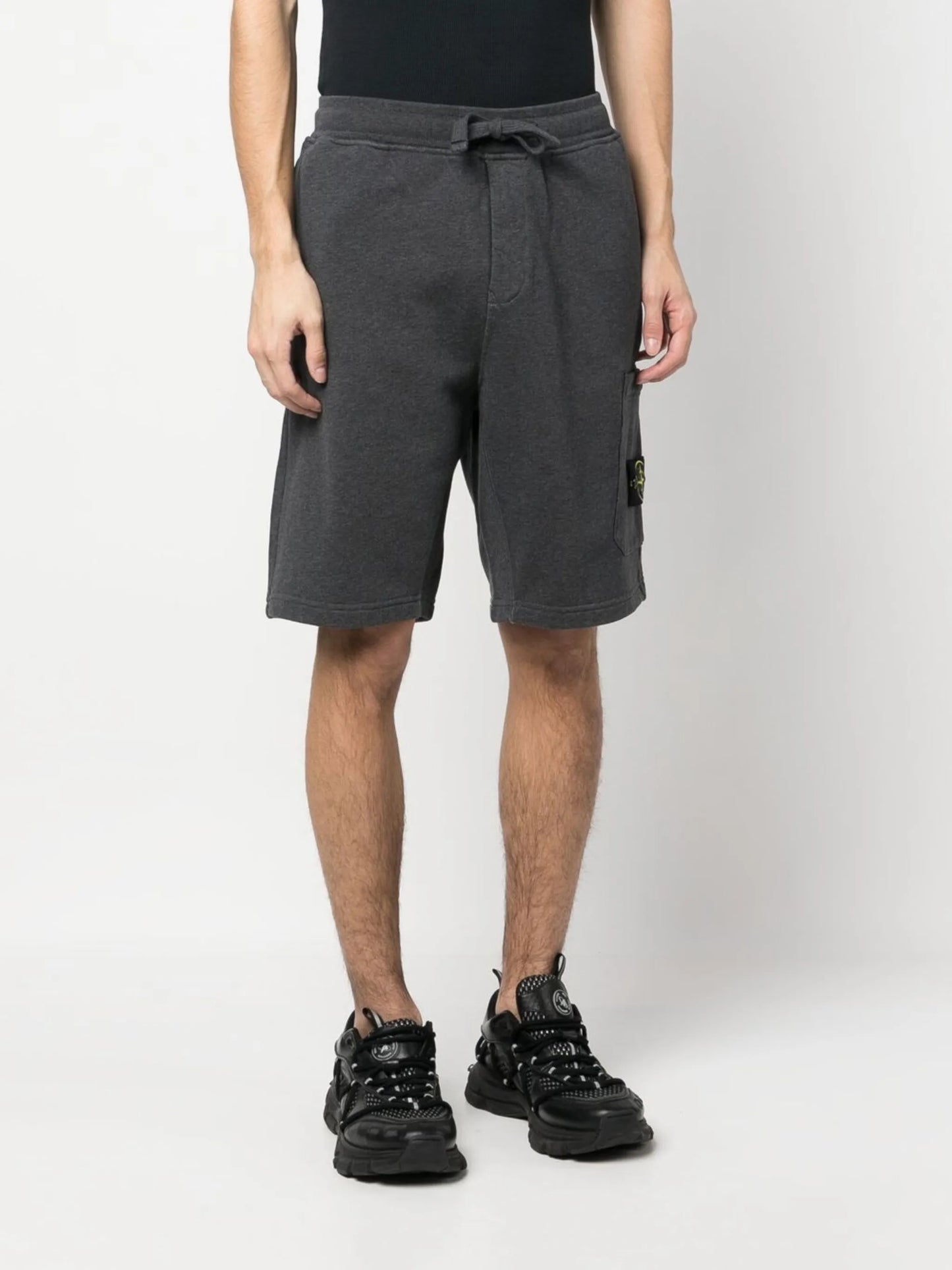Compass-motif track pants
