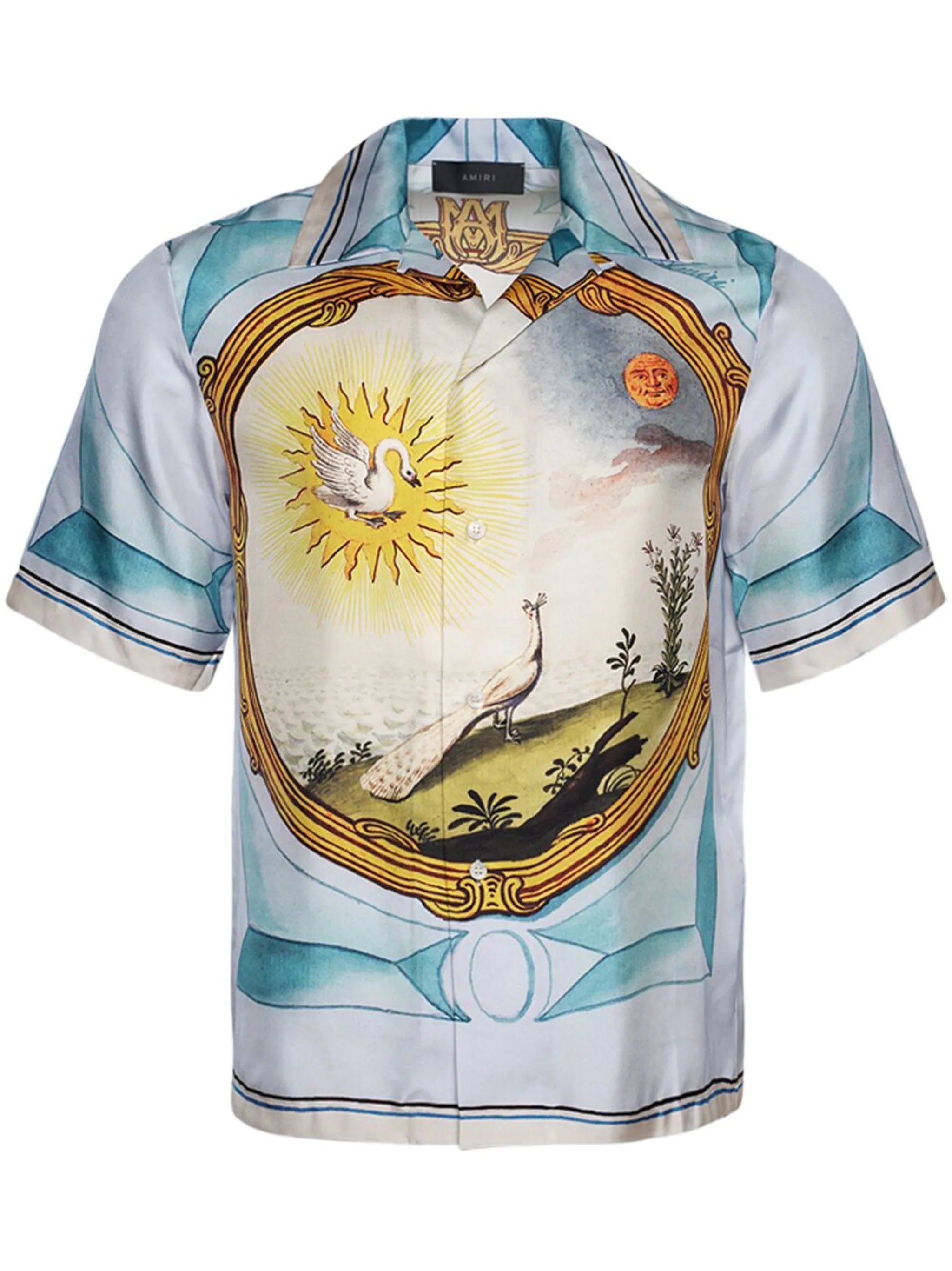 Landscape Frame printed shirt