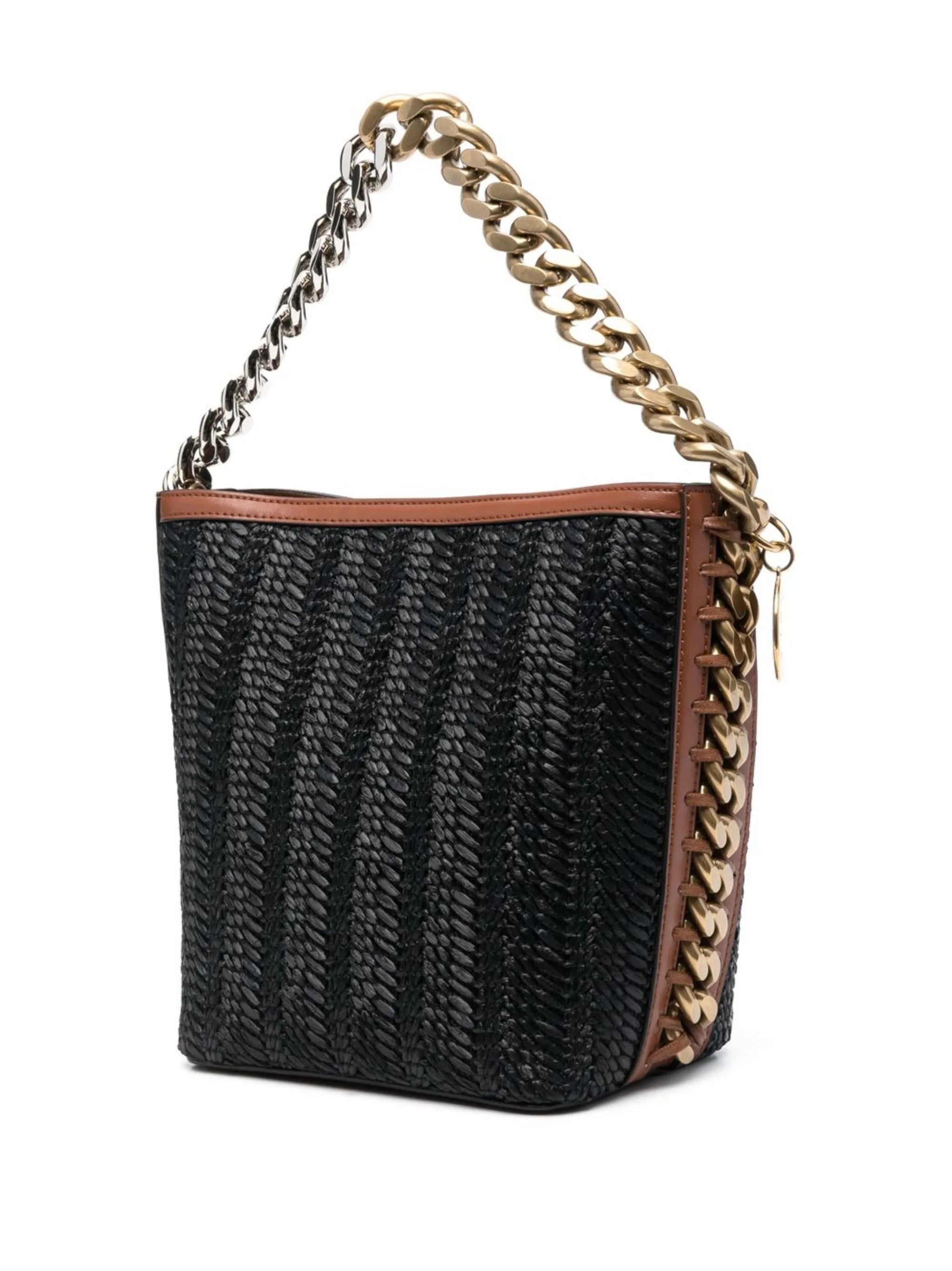 chain-link medium tote bag