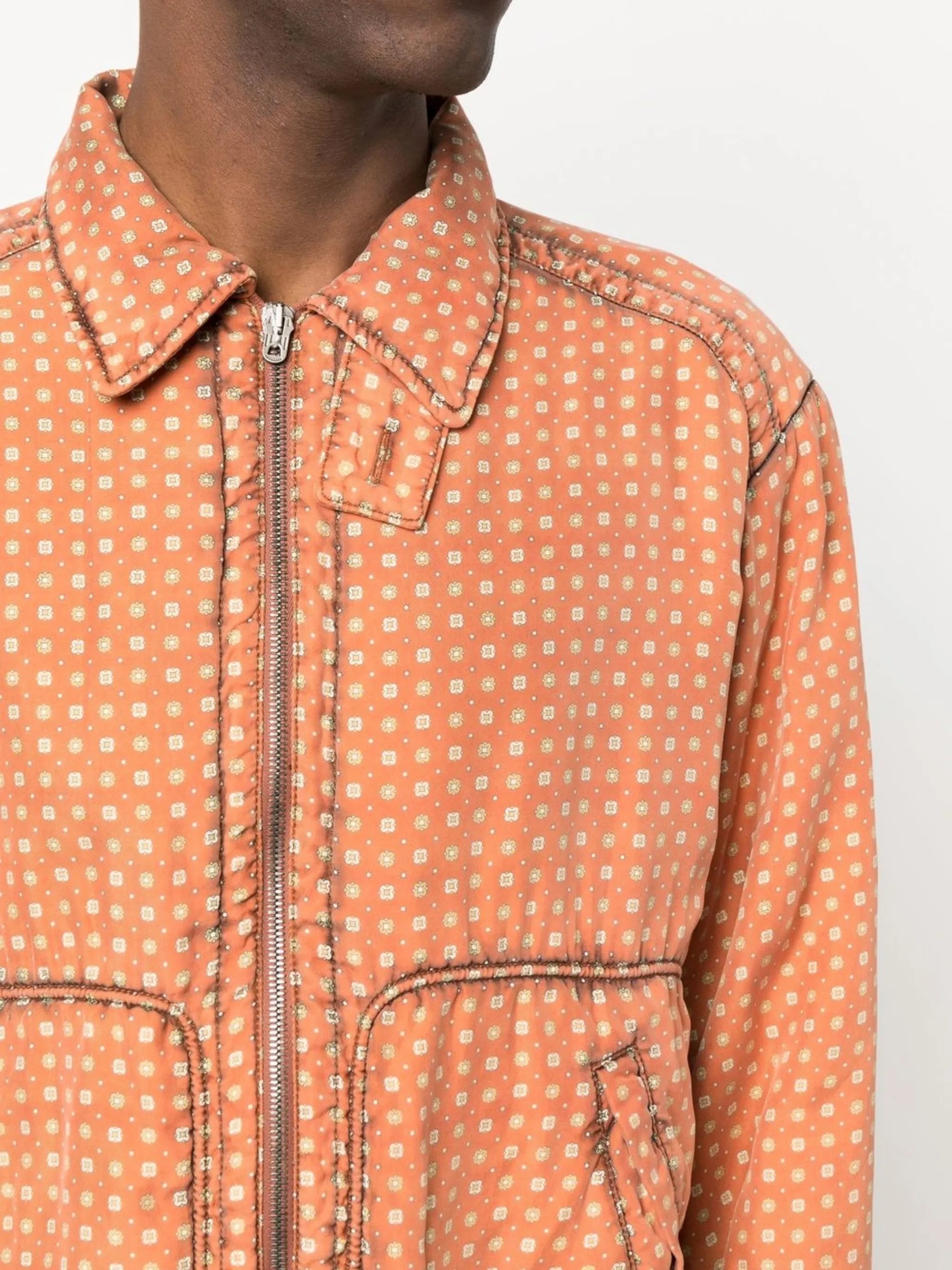 zip-up shirt jacket