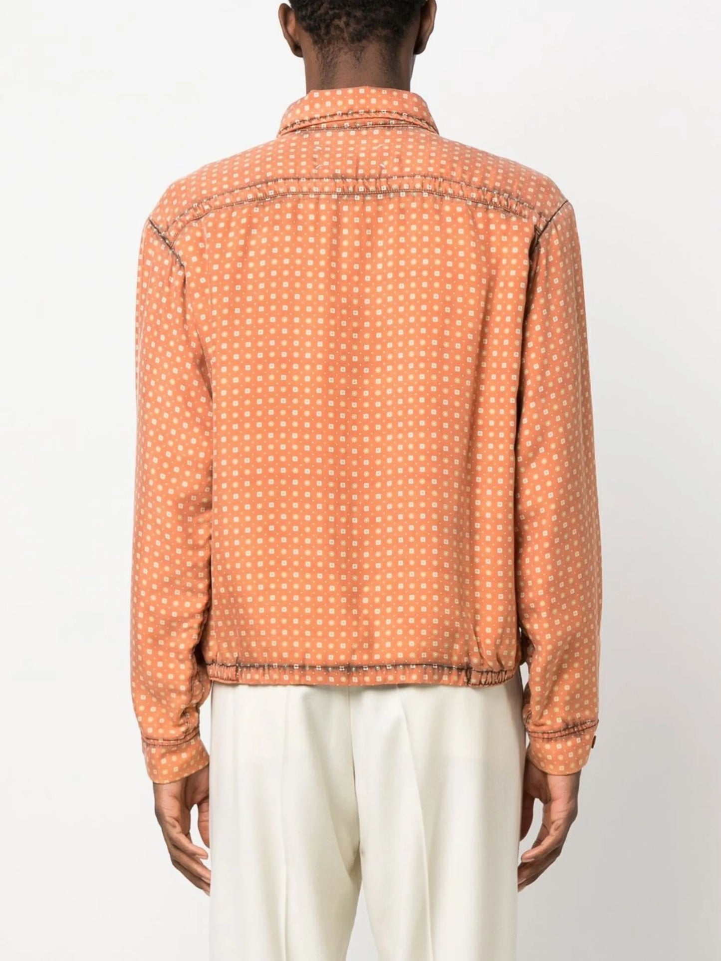 zip-up shirt jacket