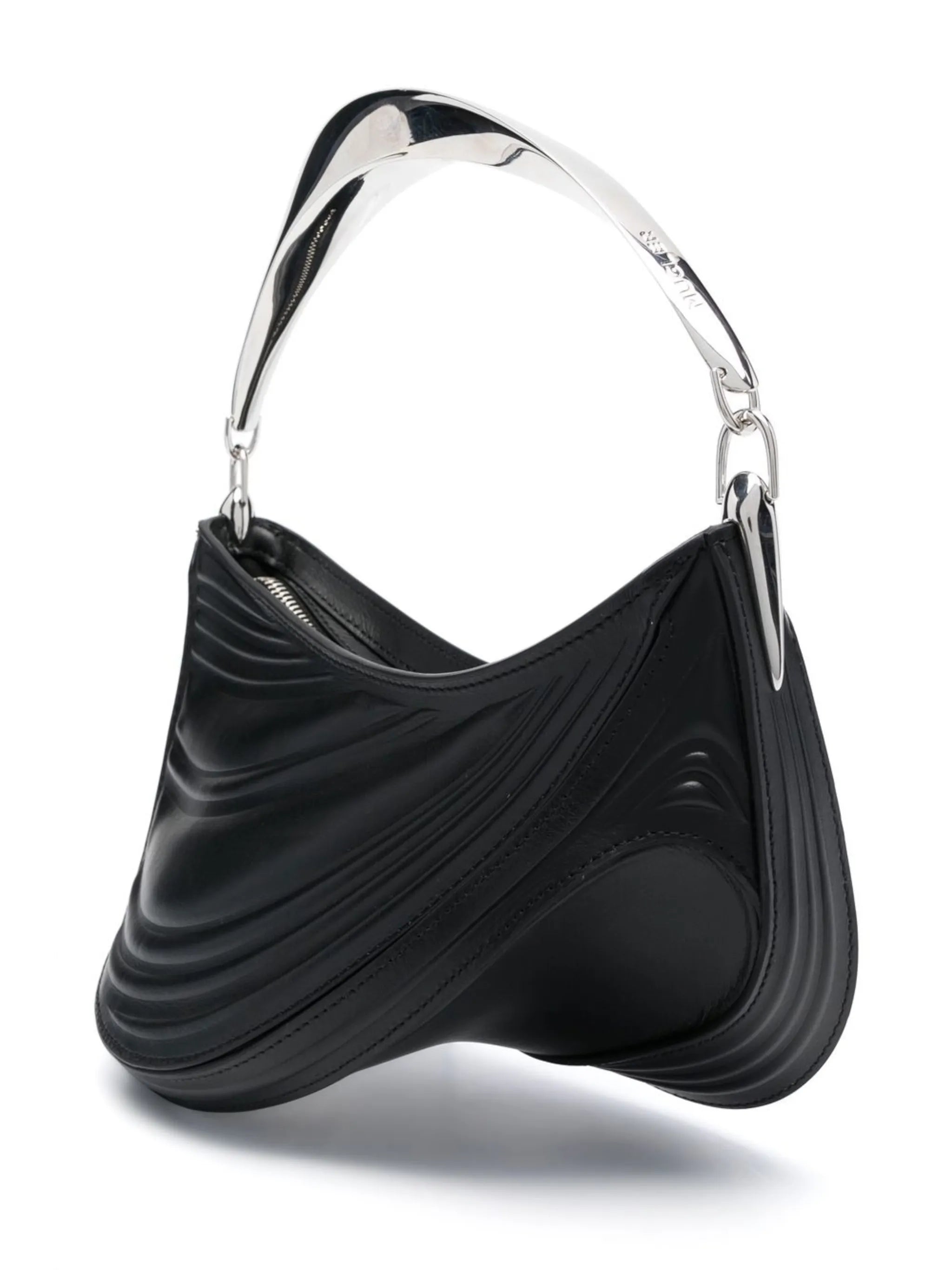 small Spiral Curve 01 embossed tote bag