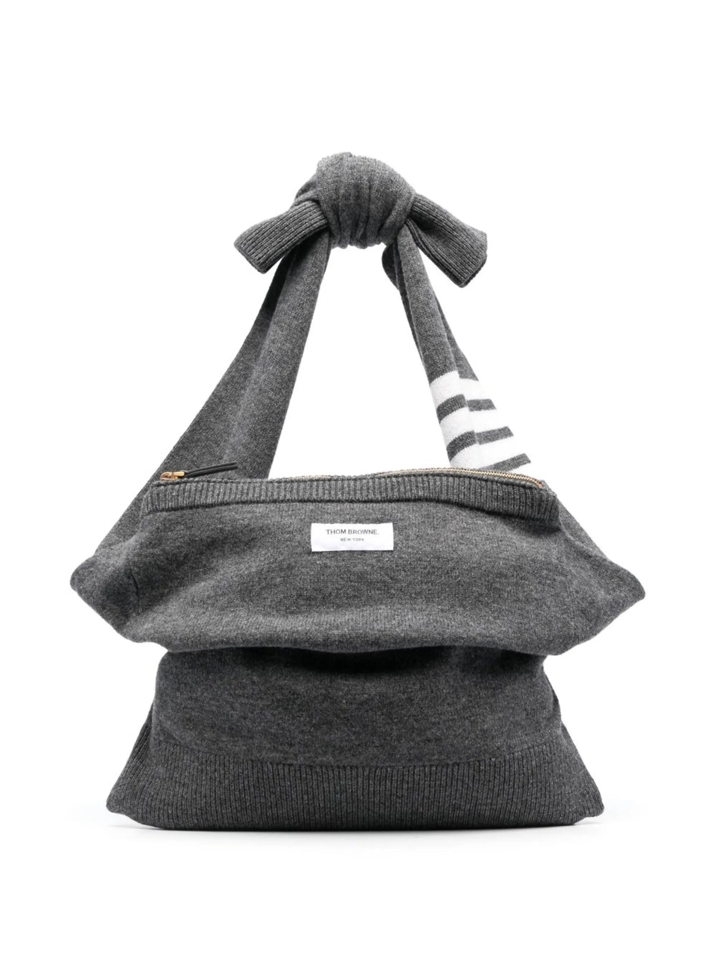 zip-up messenger bag