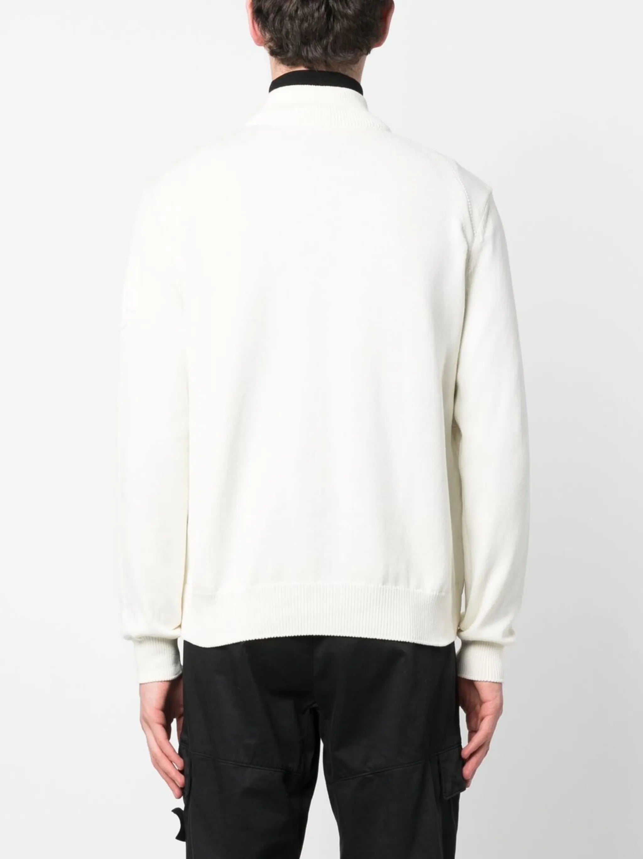 panelled padded jacket
