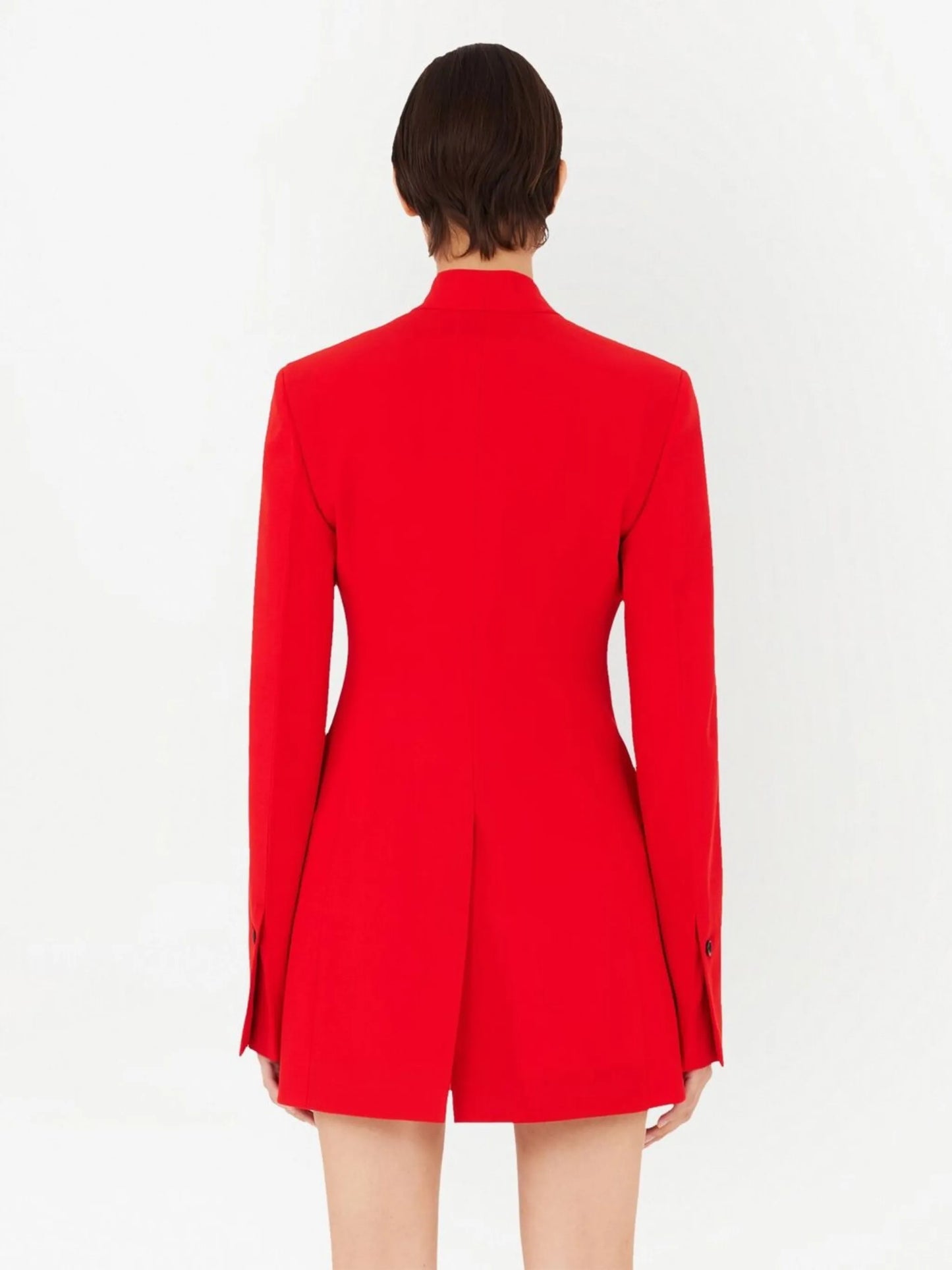 off-centre single-breasted blazer
