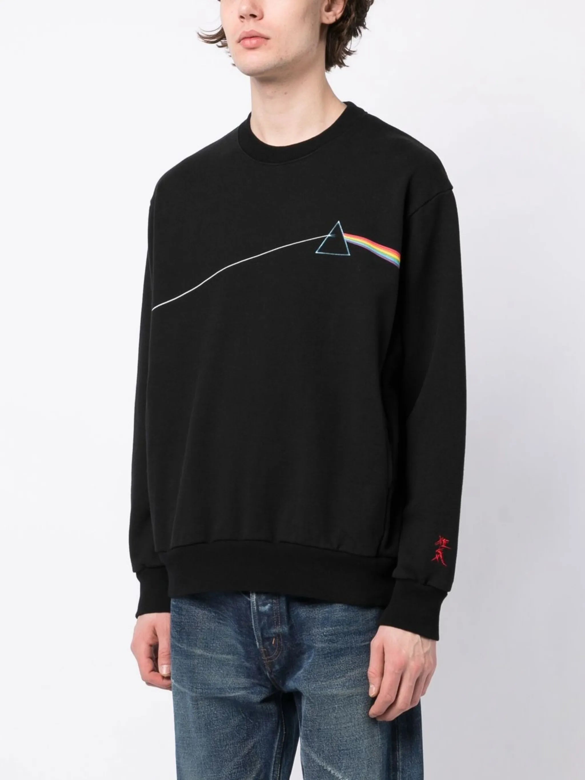 graphic-print sweatshirt