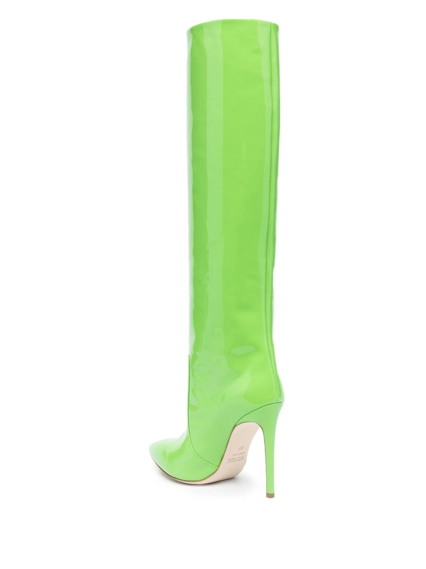 110mm stiletto leather boots