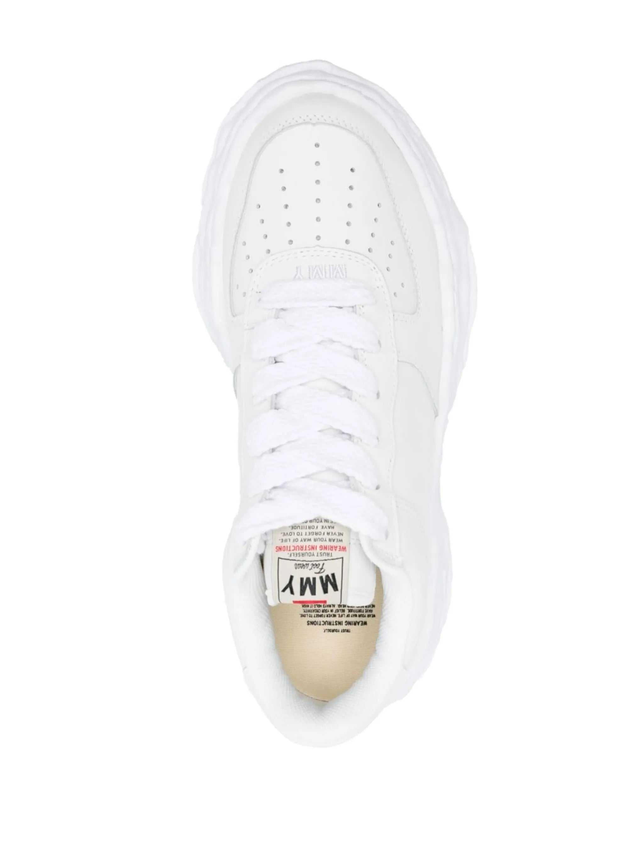 WAYNE OG sole leather low-top sneakers