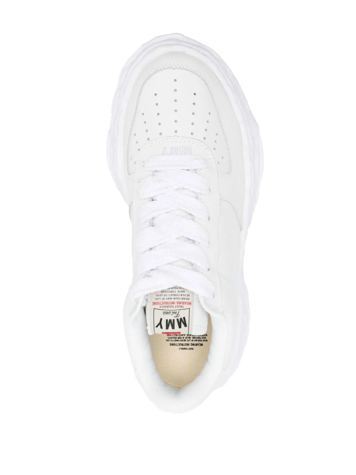 WAYNE OG sole leather low-top sneakers